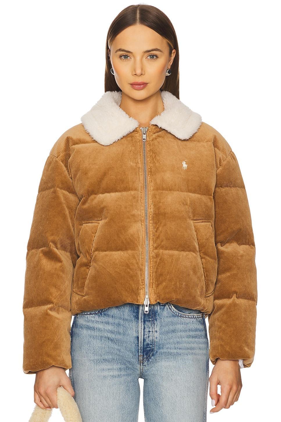 Quilted Corduroy Down Jacket Polo Ralph Lauren Product Image
