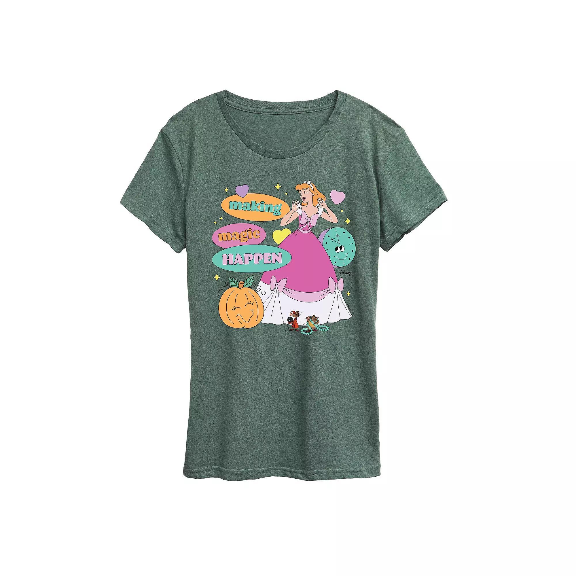 Disneys Minnie Mouse Womens Best Mom Graphic Tee Product Image