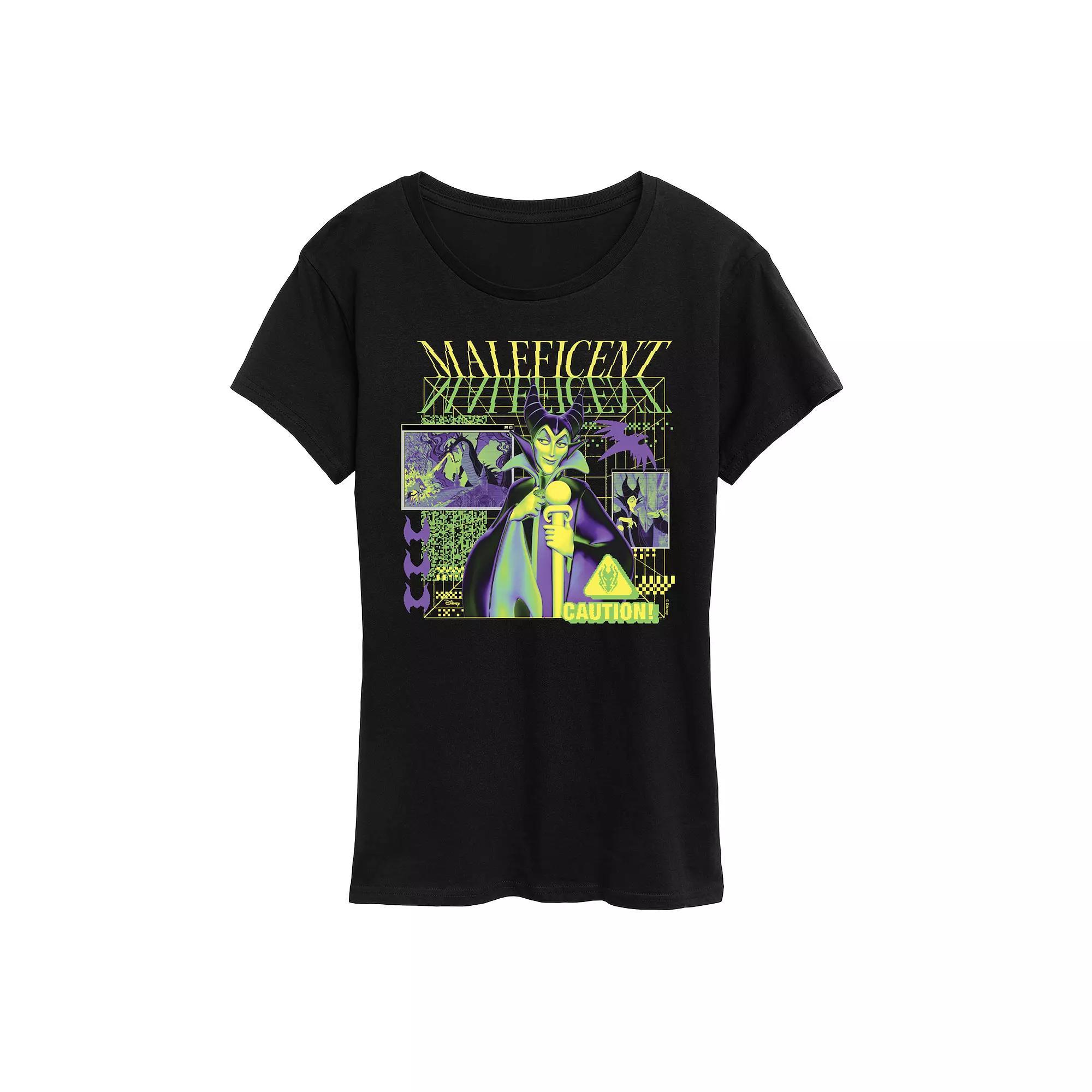 Disneys Sleeping Beauty Maleficent Womens Graphic Tee Product Image