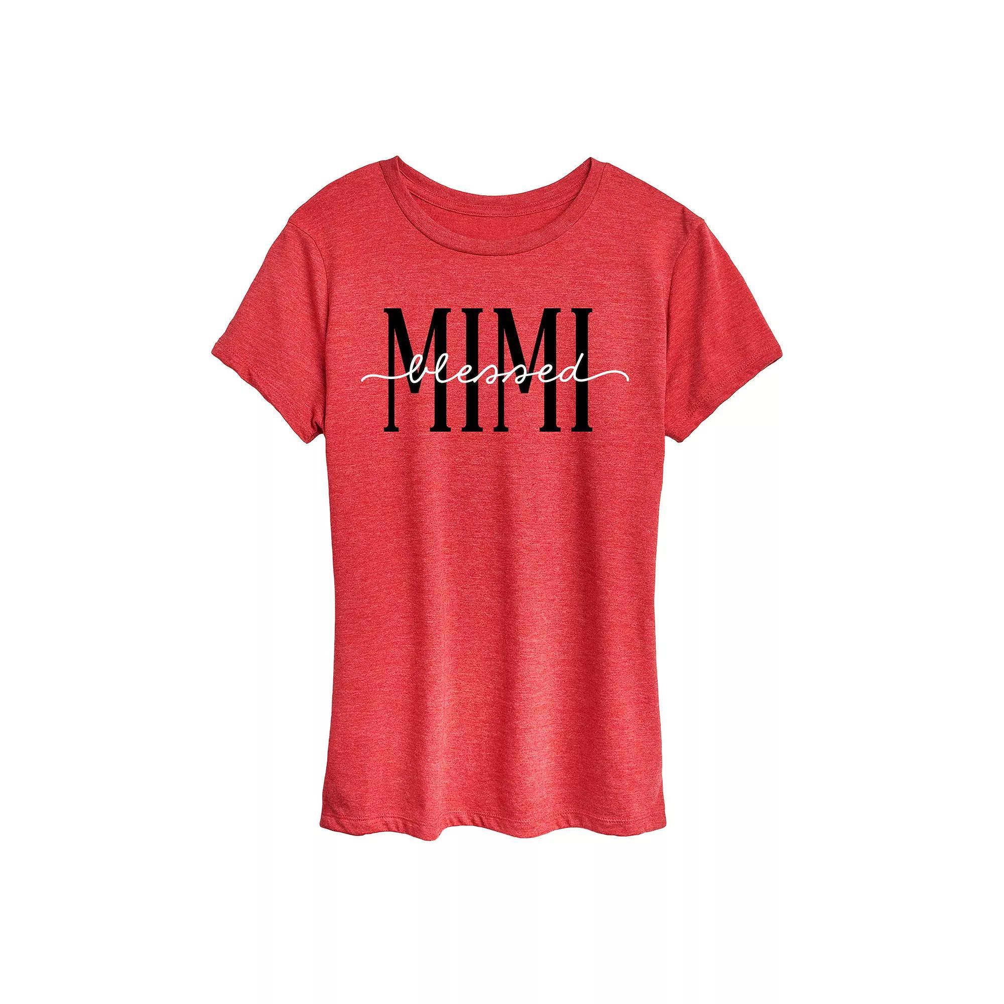 Womens Wine Is My Valentine Graphic Tee Grey Dark Red Product Image
