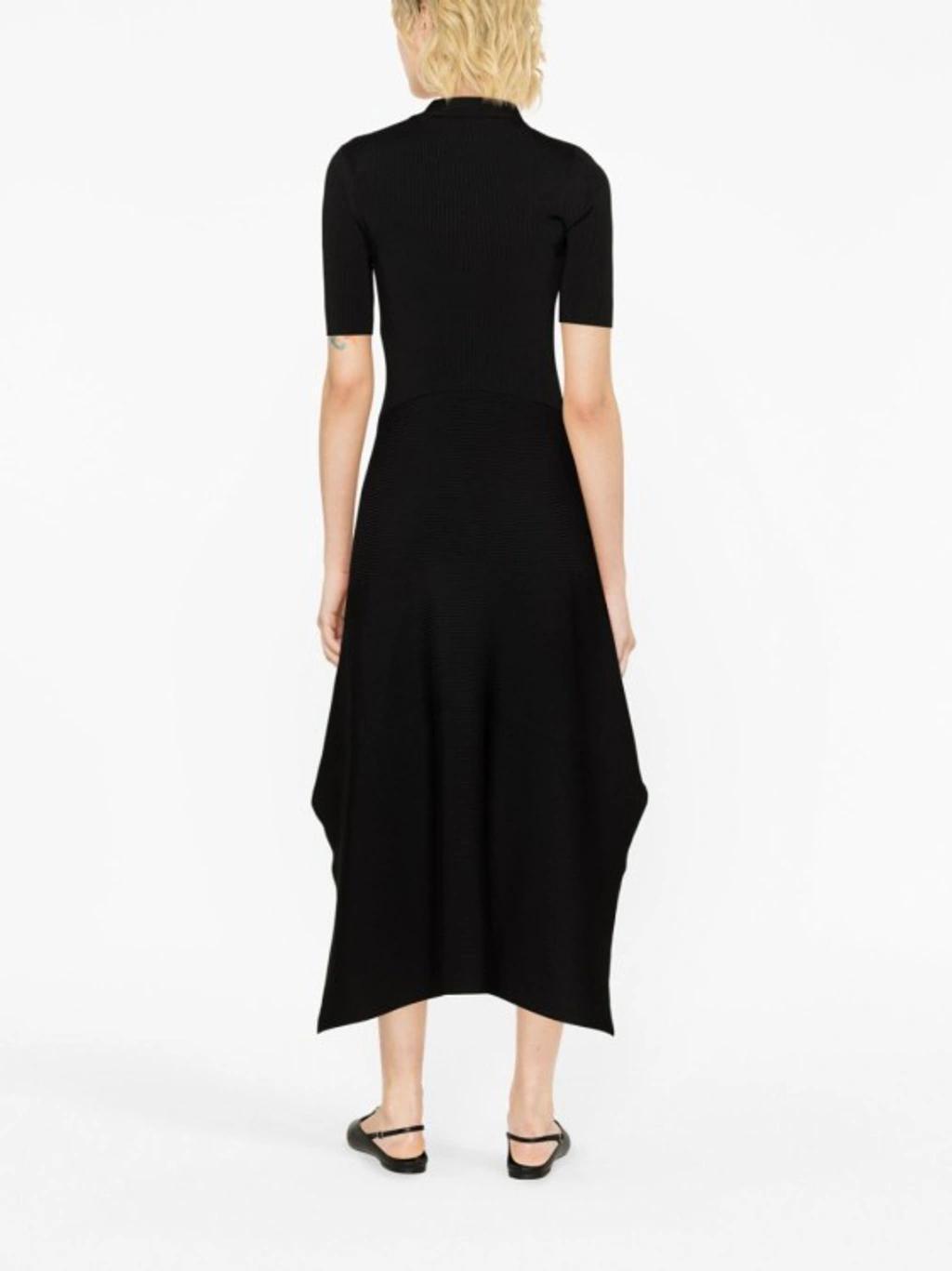 STELLA MCCARTNEY Asymmetric Ribbed In Black Product Image