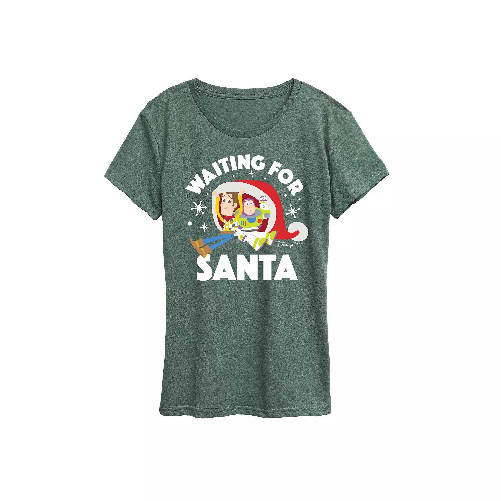 Disney / Pixars Toy Story Womens Here For The Toys Graphic Tee, Girls Product Image