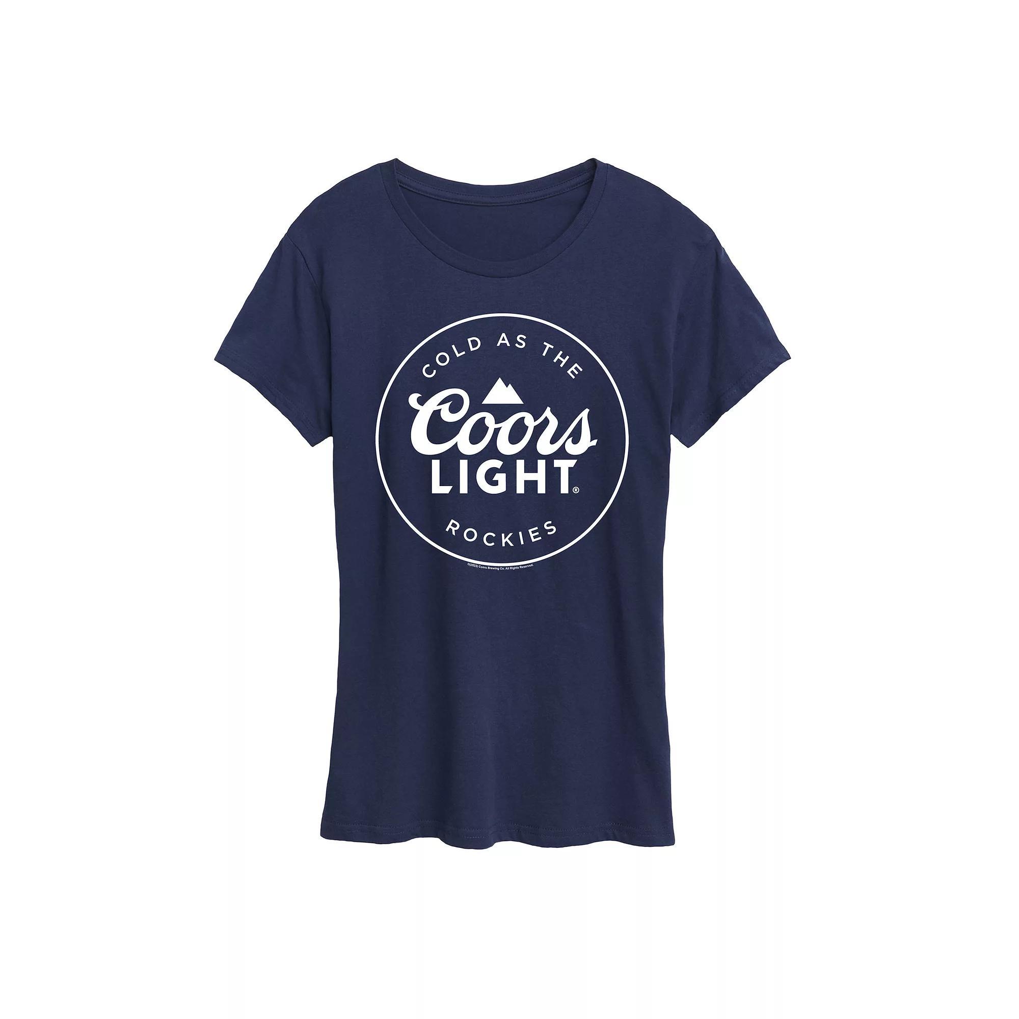 Womens Cape Cod Mass Graphic Tee Blue Product Image