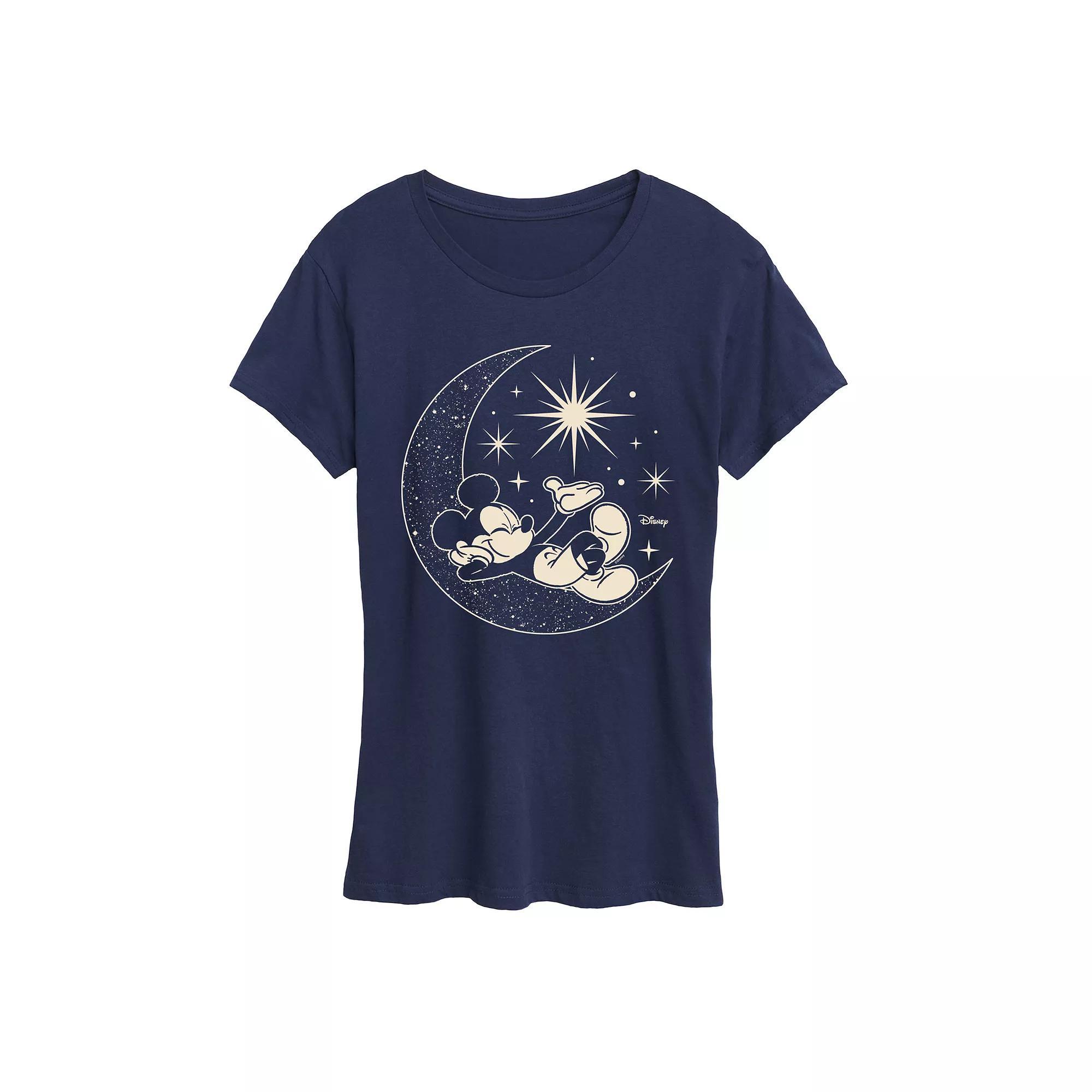 Womens Coquette Pumpkin Rose Graphic Tee Blue Product Image