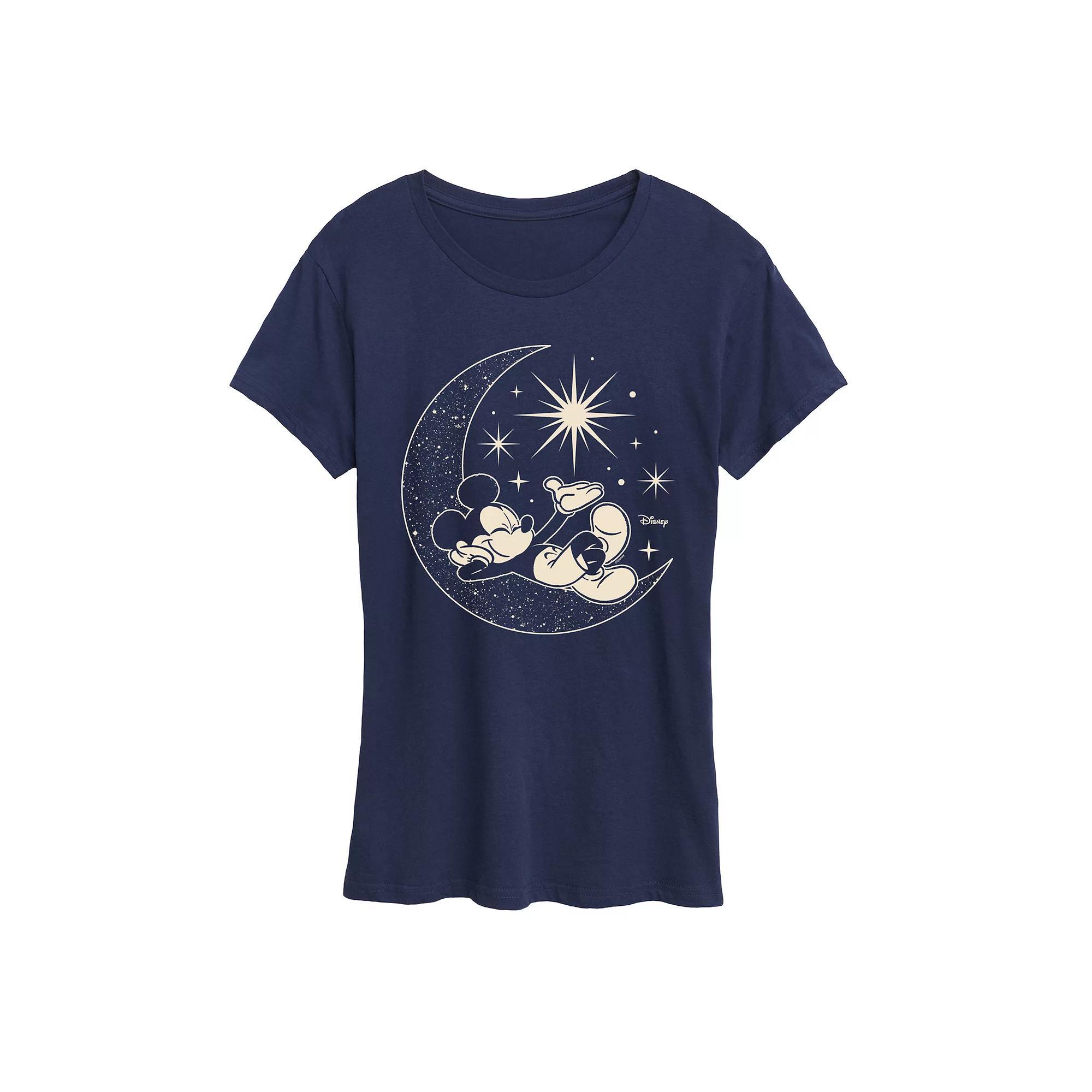 Womens Coquette Pumpkin Rose Graphic Tee Blue Product Image