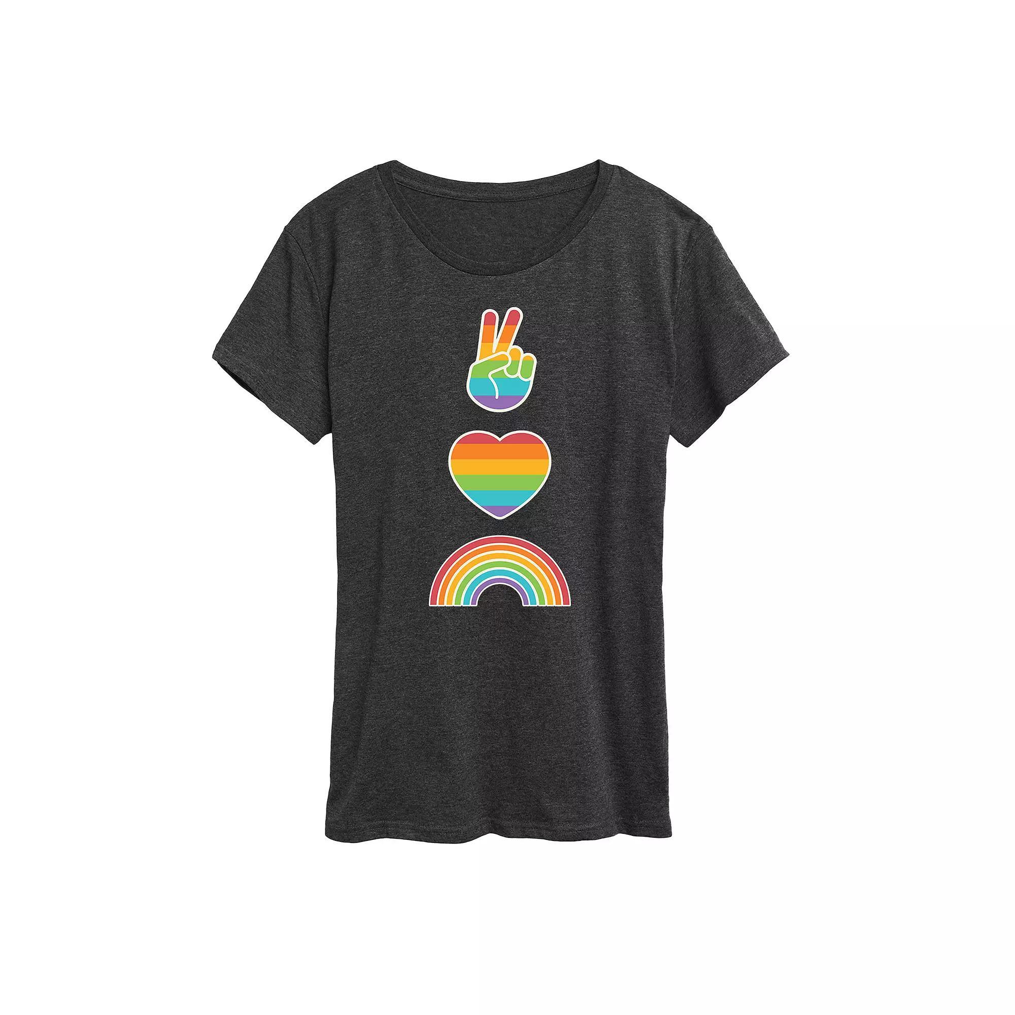 Womens Wonka Prodnose Graphic Tee Heather Grey Product Image