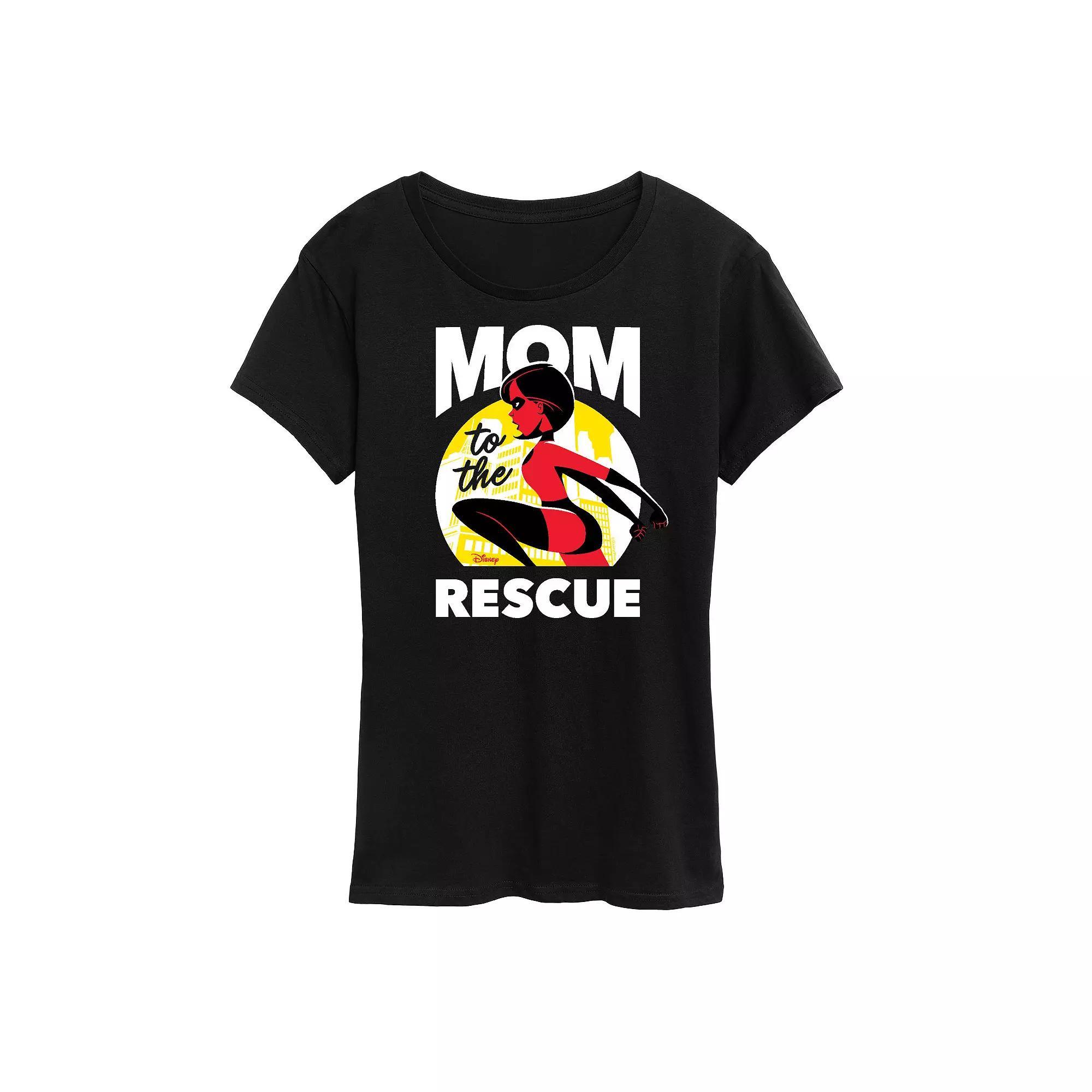 Disney / Pixars The Incredibles Womens Mom Rescue Graphic Tee Product Image