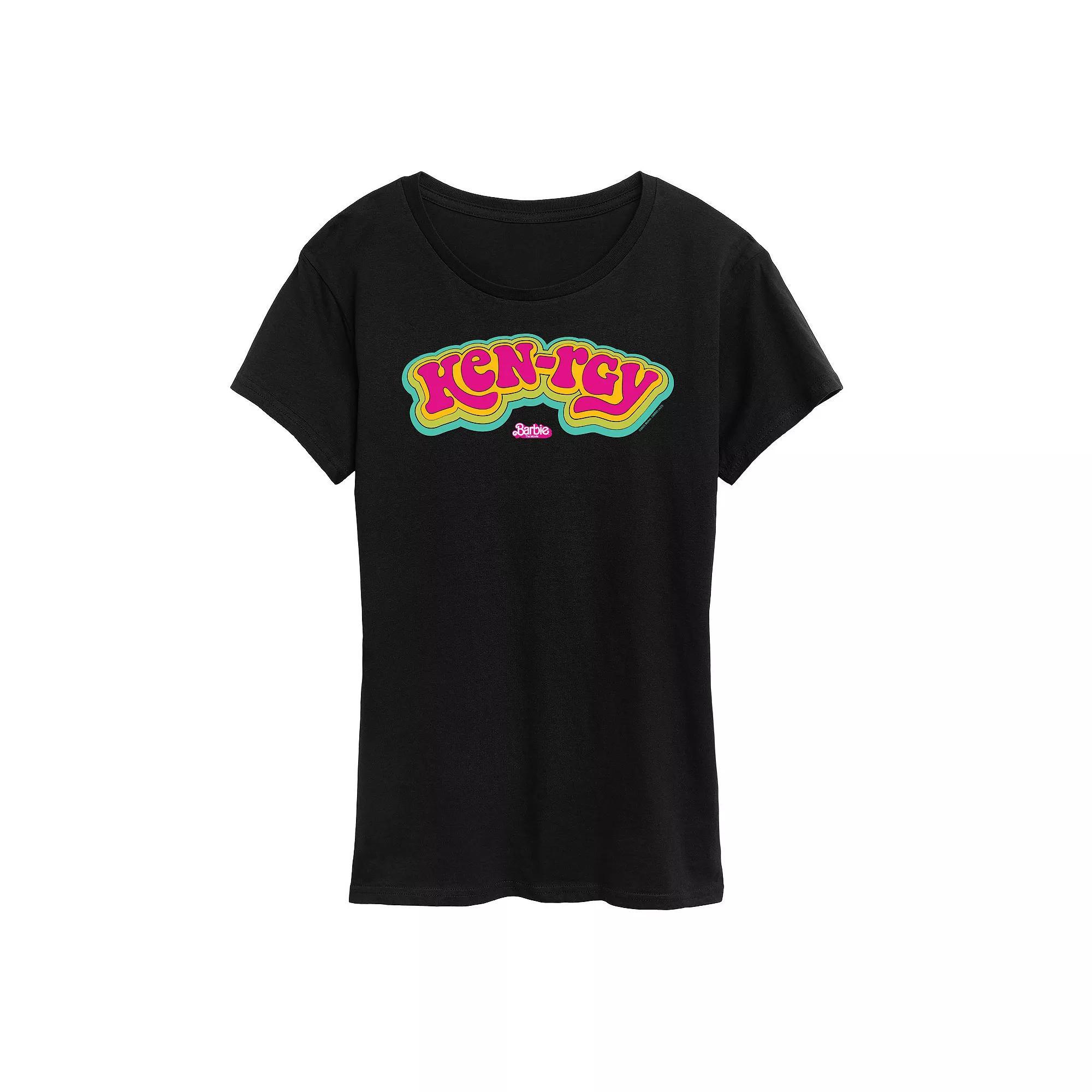 Womens Wonka Logo 3D Graphic Tee Heather Grey Product Image