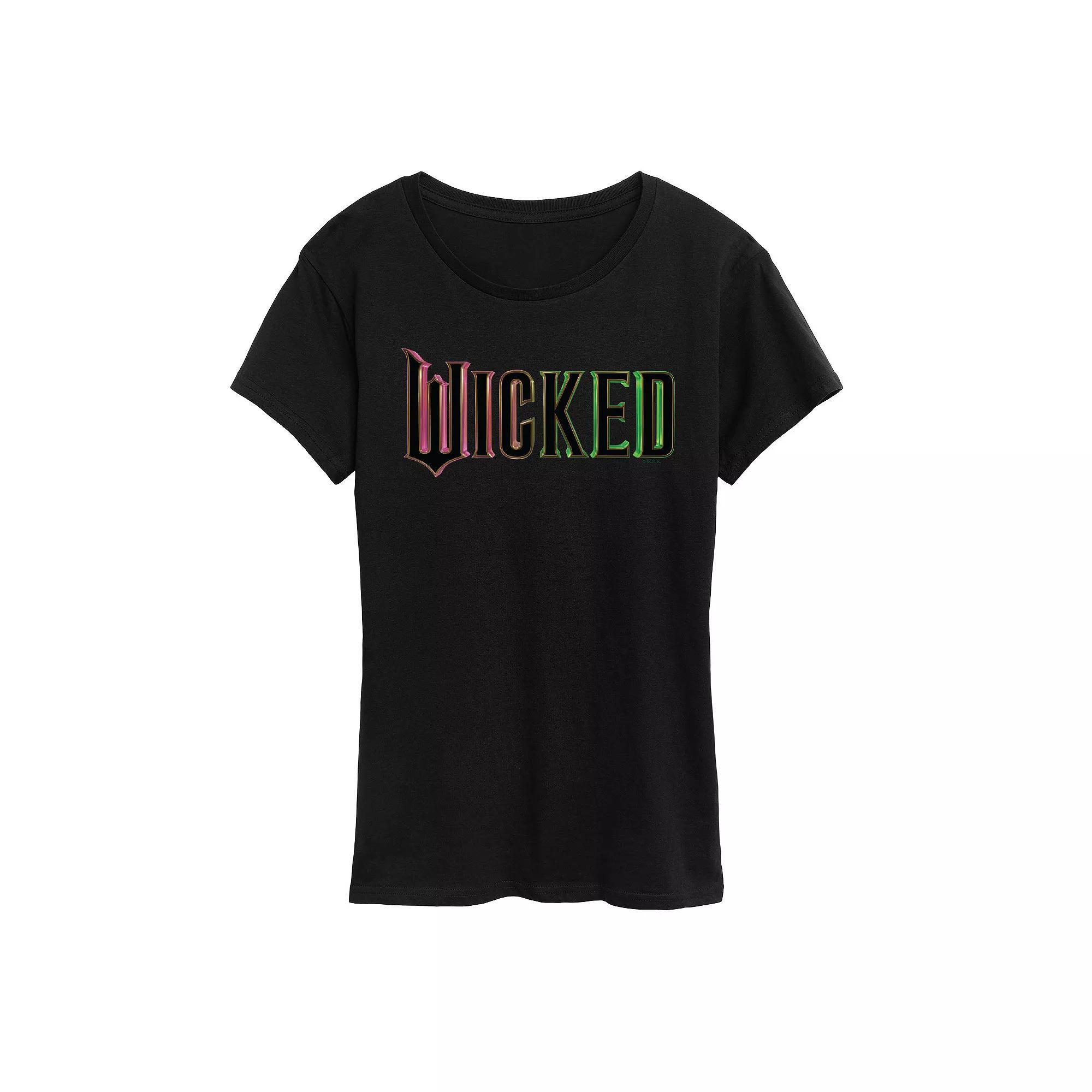 Womens Wicked Dont Hide Your Magic Graphic Tee Product Image