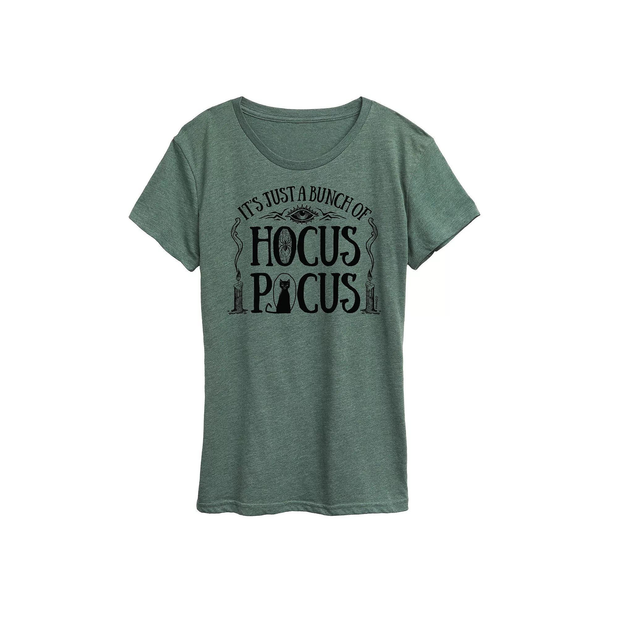 Disney's Hocus Pocus Women's Bunch Of Hocus Pocus Graphic Tee, Girl's, Size: XXL, Green Product Image