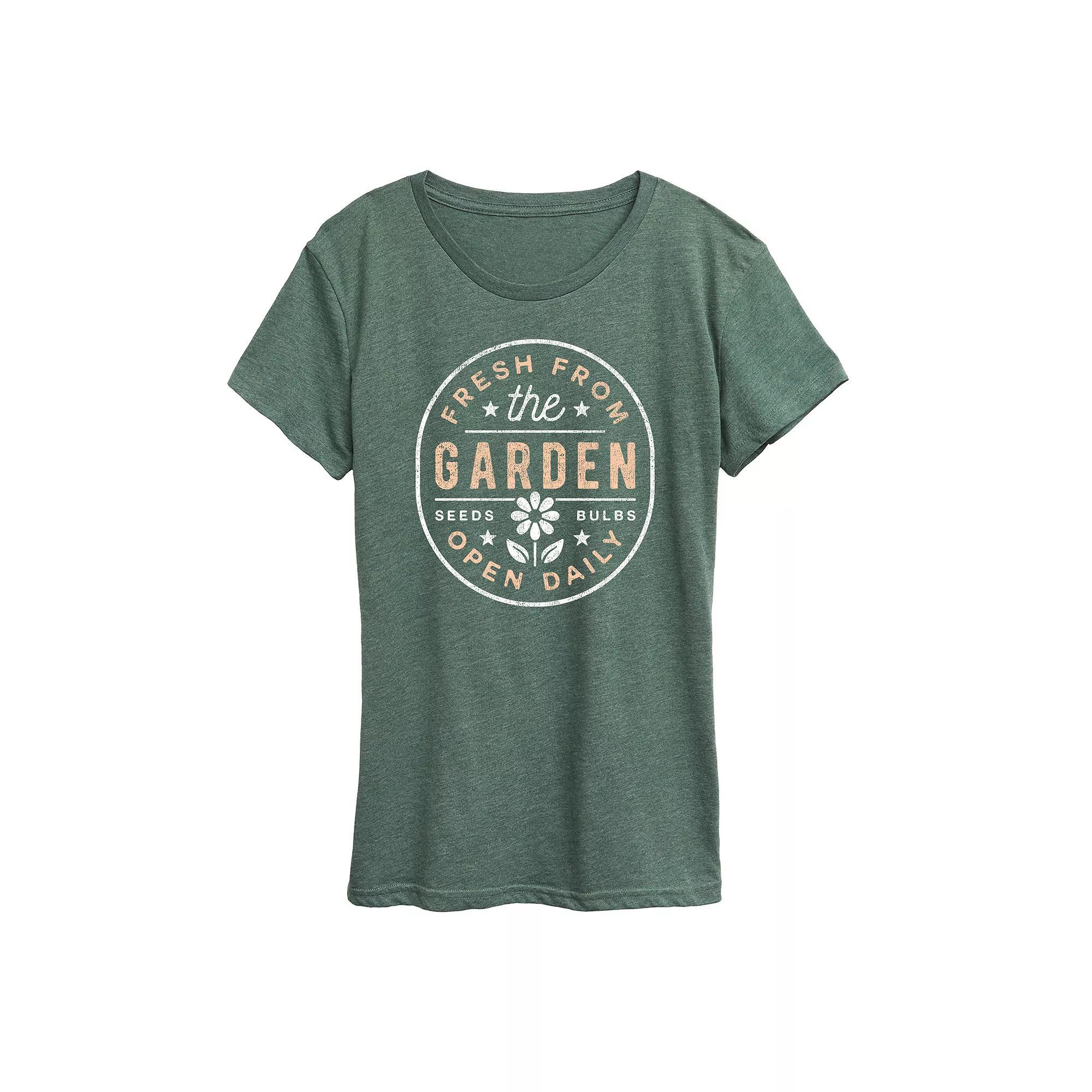 Womens SpongeBob SquarePants Happy St. Patricks Day Graphic Tee Grey Green Product Image