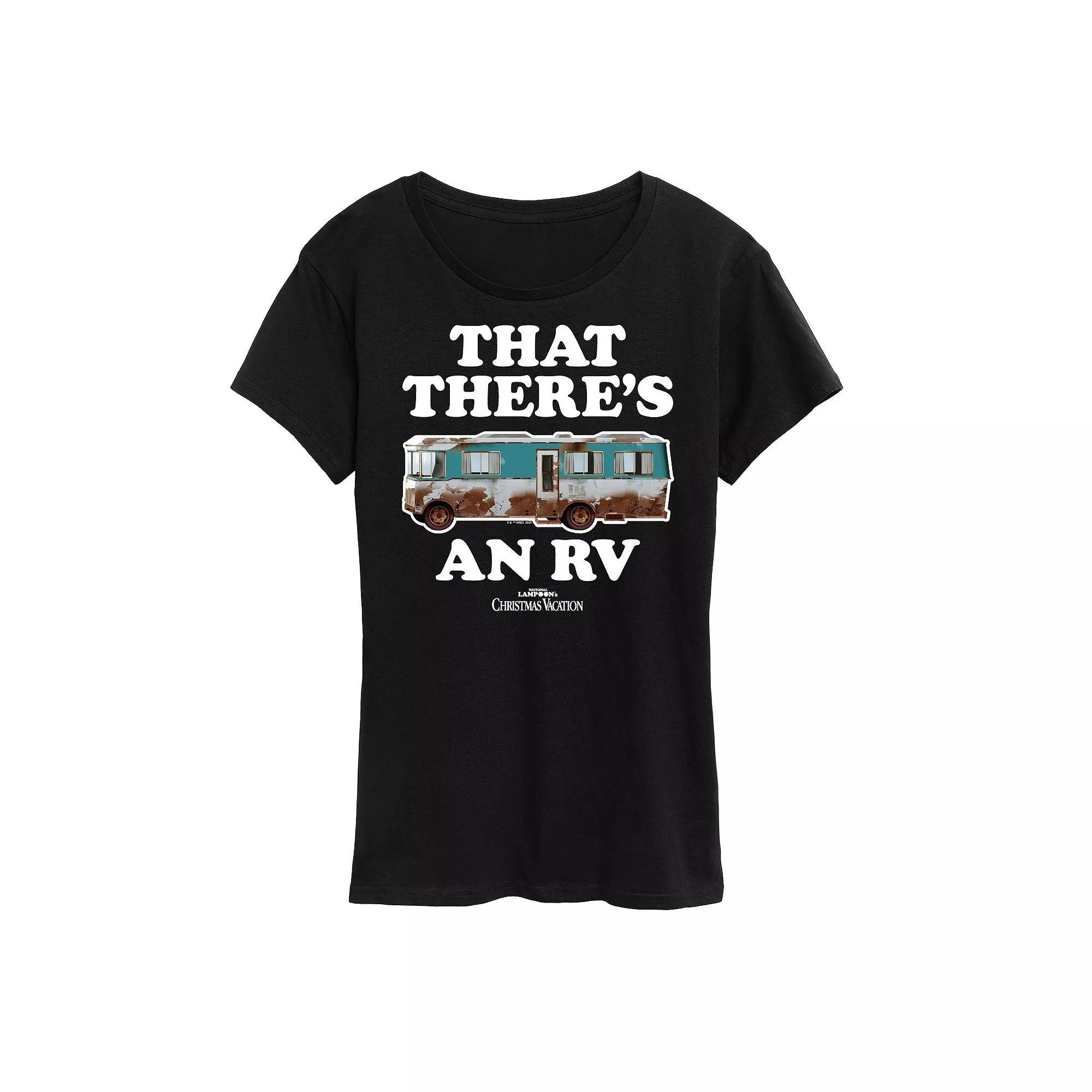 Women's National Lampoon's Christmas Vacation RV Tee Graphic Tee, Girl's, Size: Medium, Black Product Image