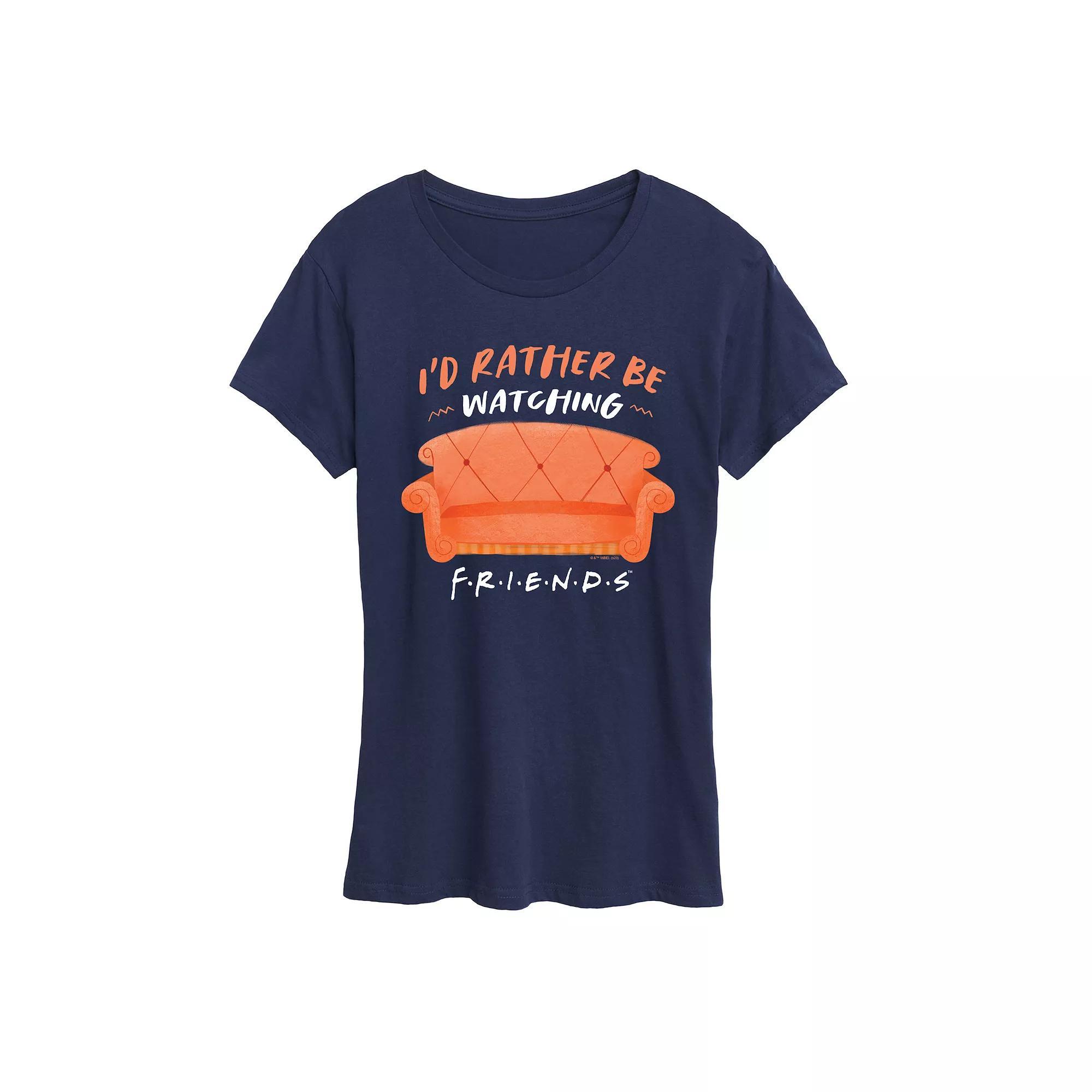 Womens Bowie Stacked Graphic Tee Blue Product Image