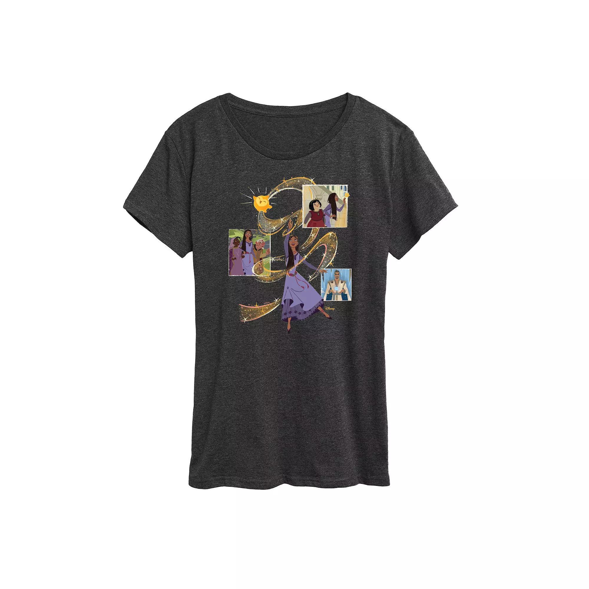 Womens Peace Love Graphic Tee Product Image