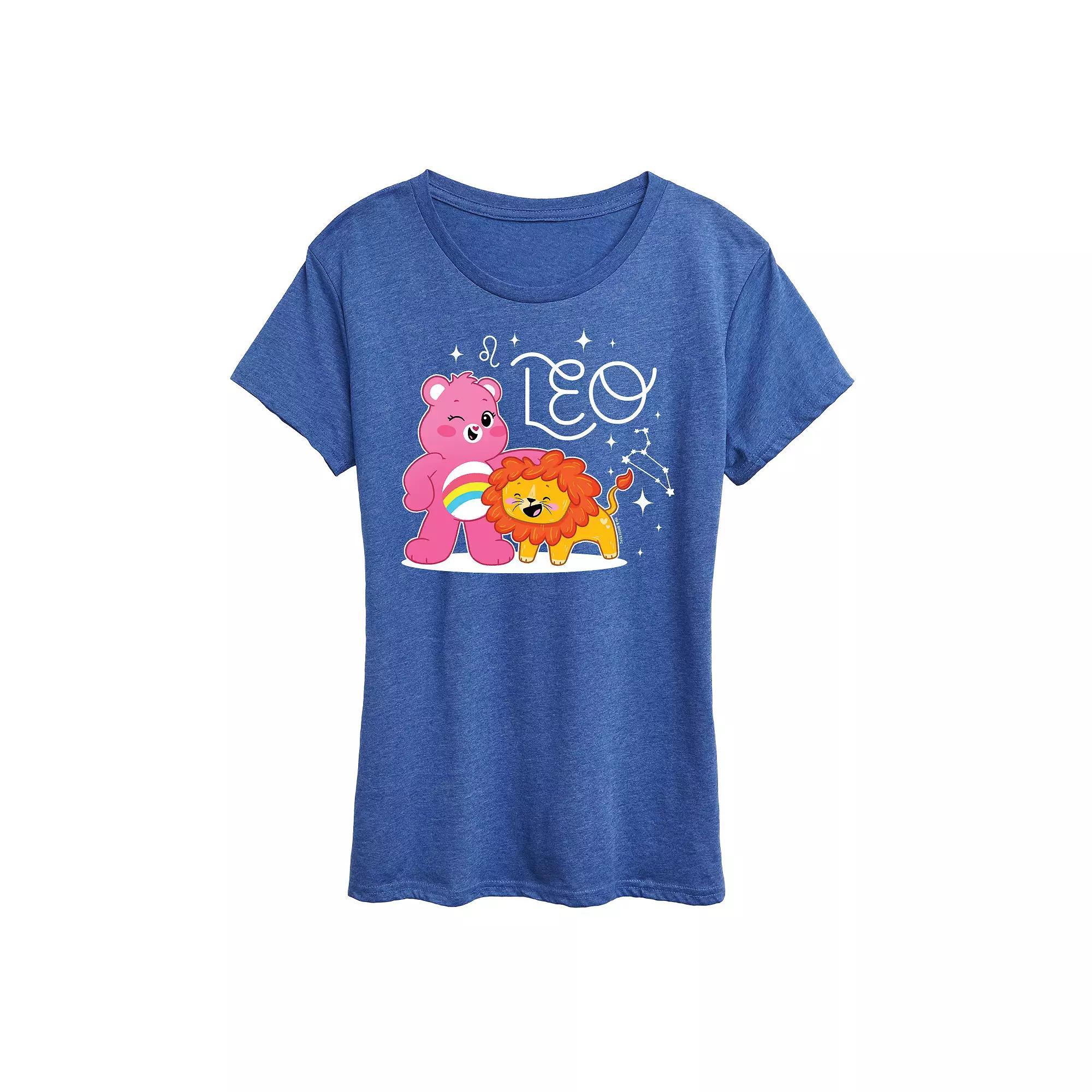 Womens Care Bears Leo Graphic Tee, Girls Product Image