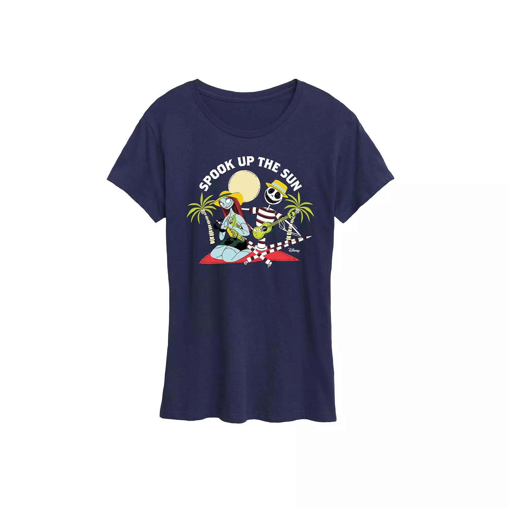 Womens Salem Witchy Collegiate Graphic Tee Blue Product Image