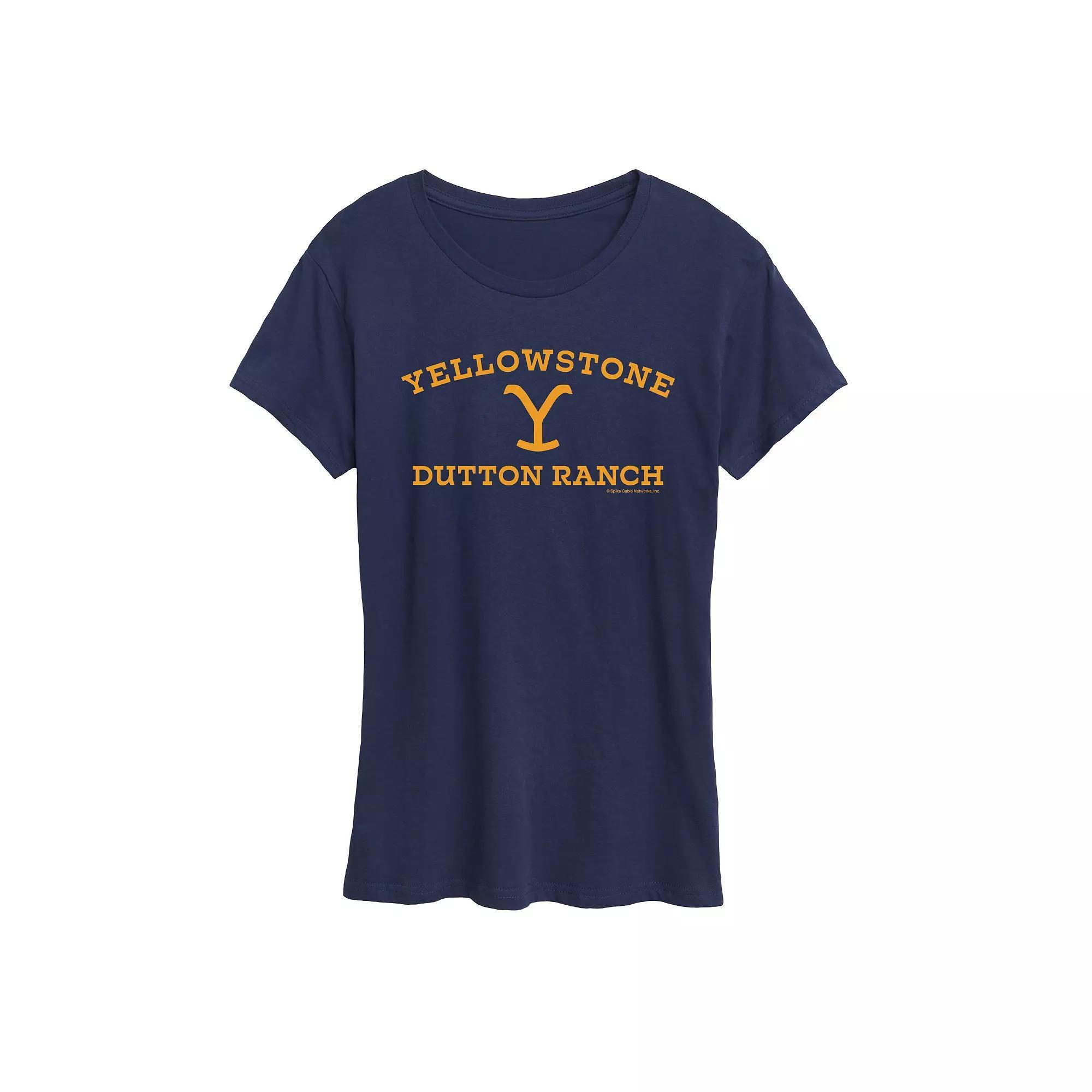 Womens Halloween Fan Club Graphic Tee Blue Product Image