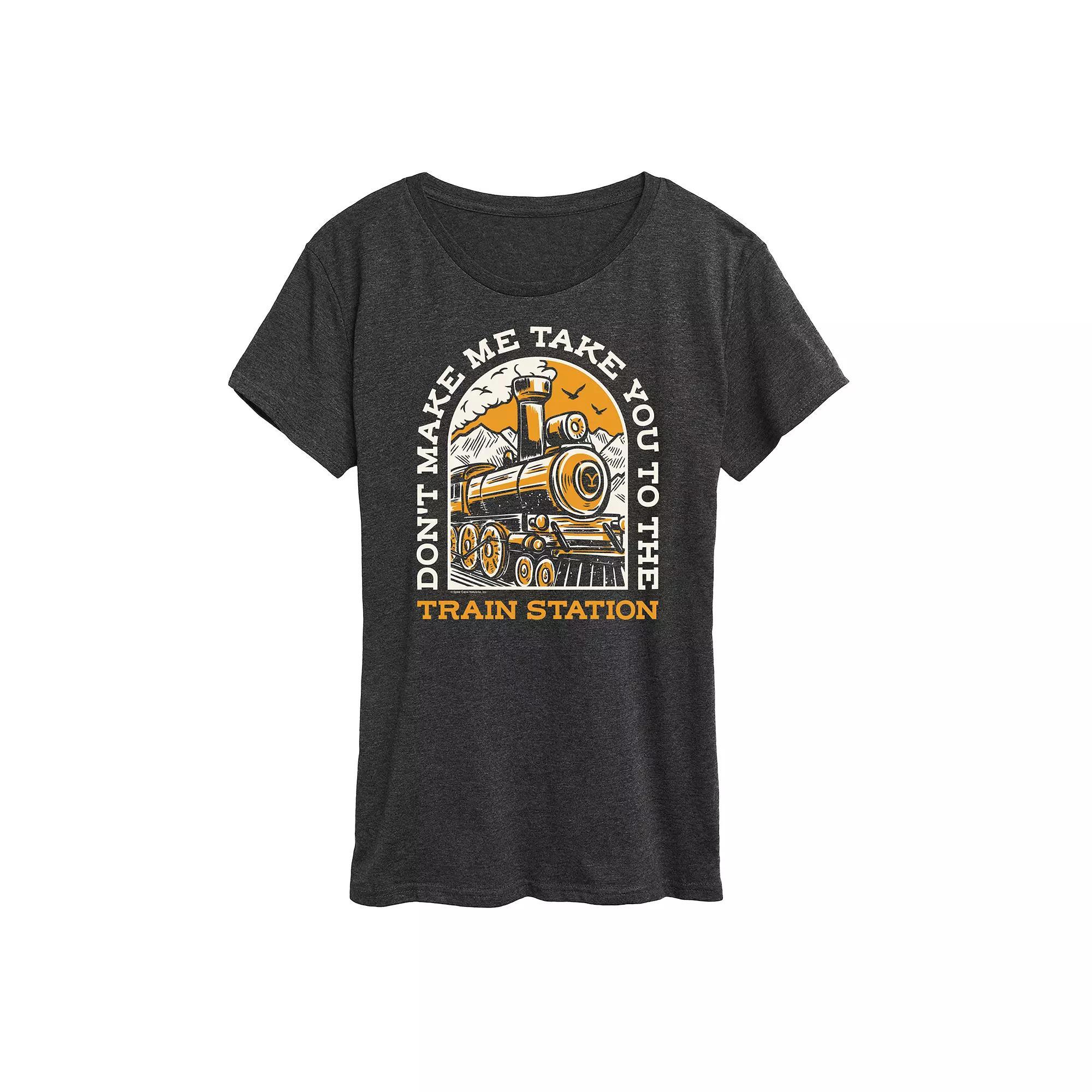 Womens Care Bears Positively Cheerful Graphic Tee, Girls Product Image