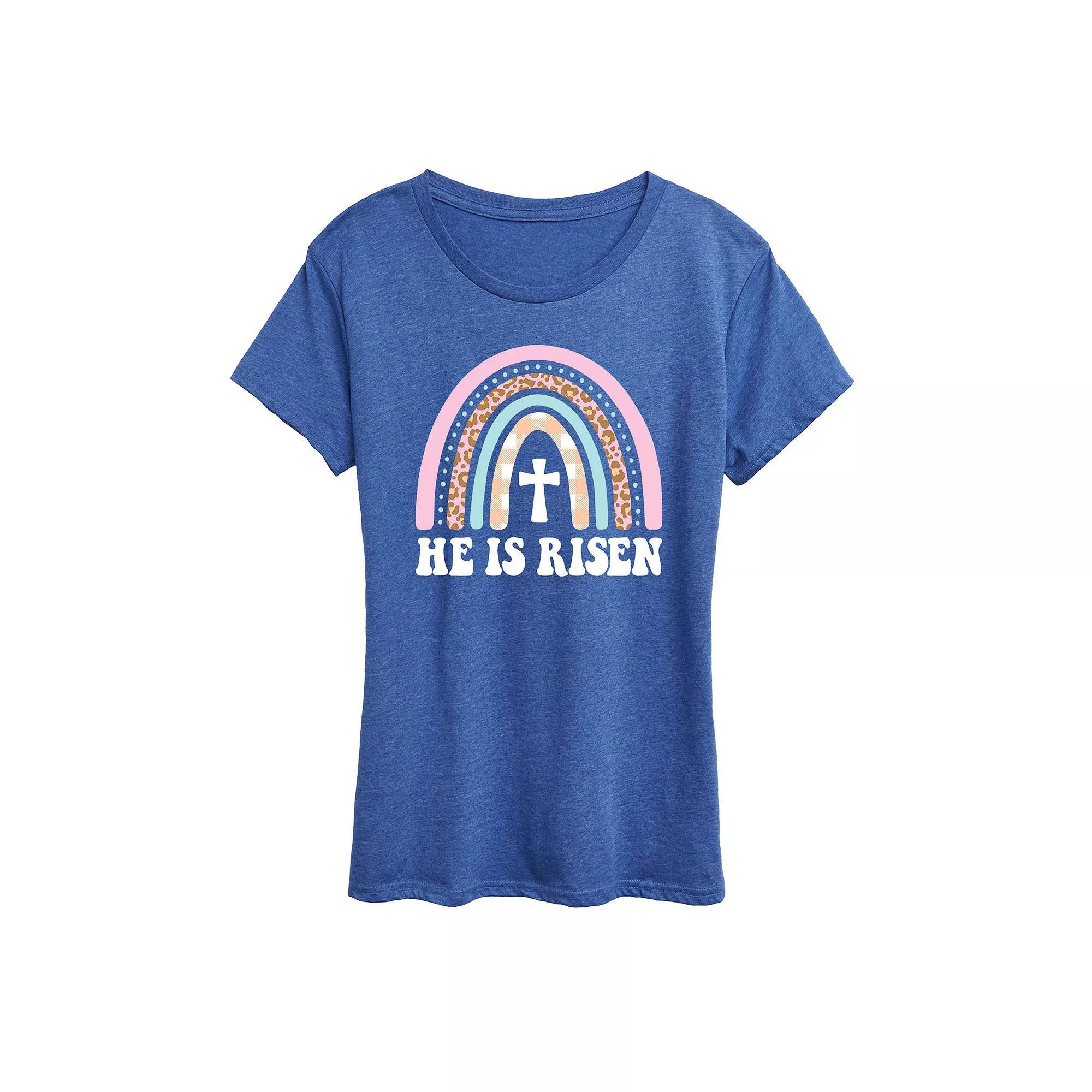 Womens Care Bears Positively Cheerful Graphic Tee, Girls Product Image