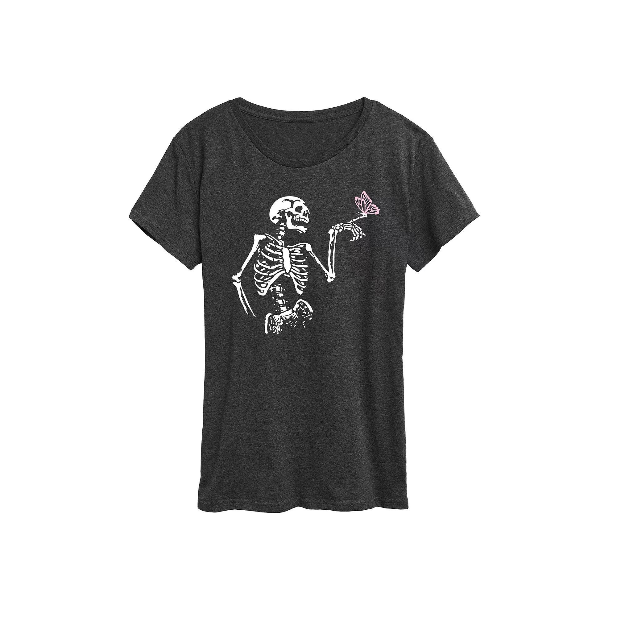 Womens Colorful Stacked Mama Graphic Tee Blue Product Image