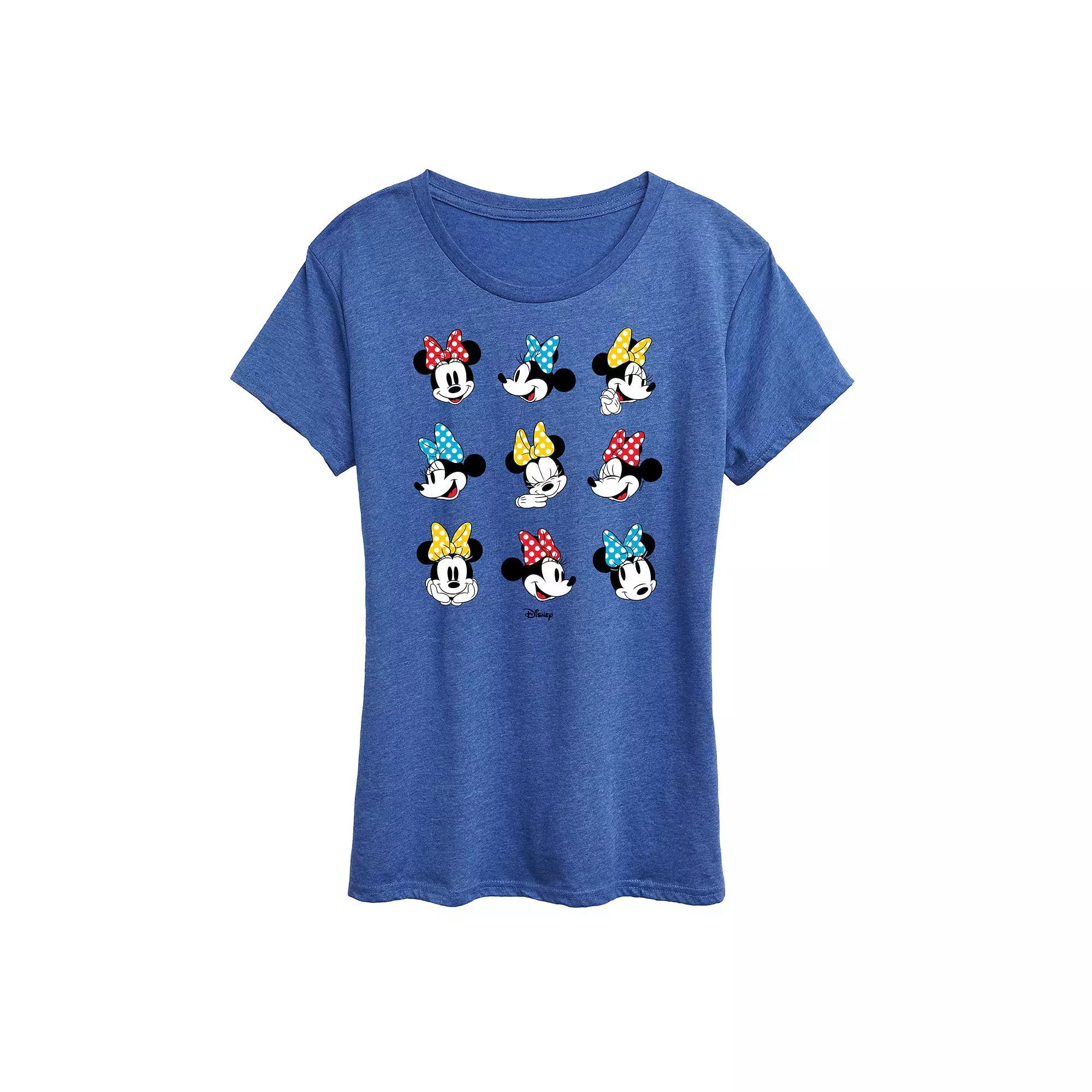 Womens Peanuts Snoopy & Woodstock Riding Bike Graphic Tee Grey Gray Product Image