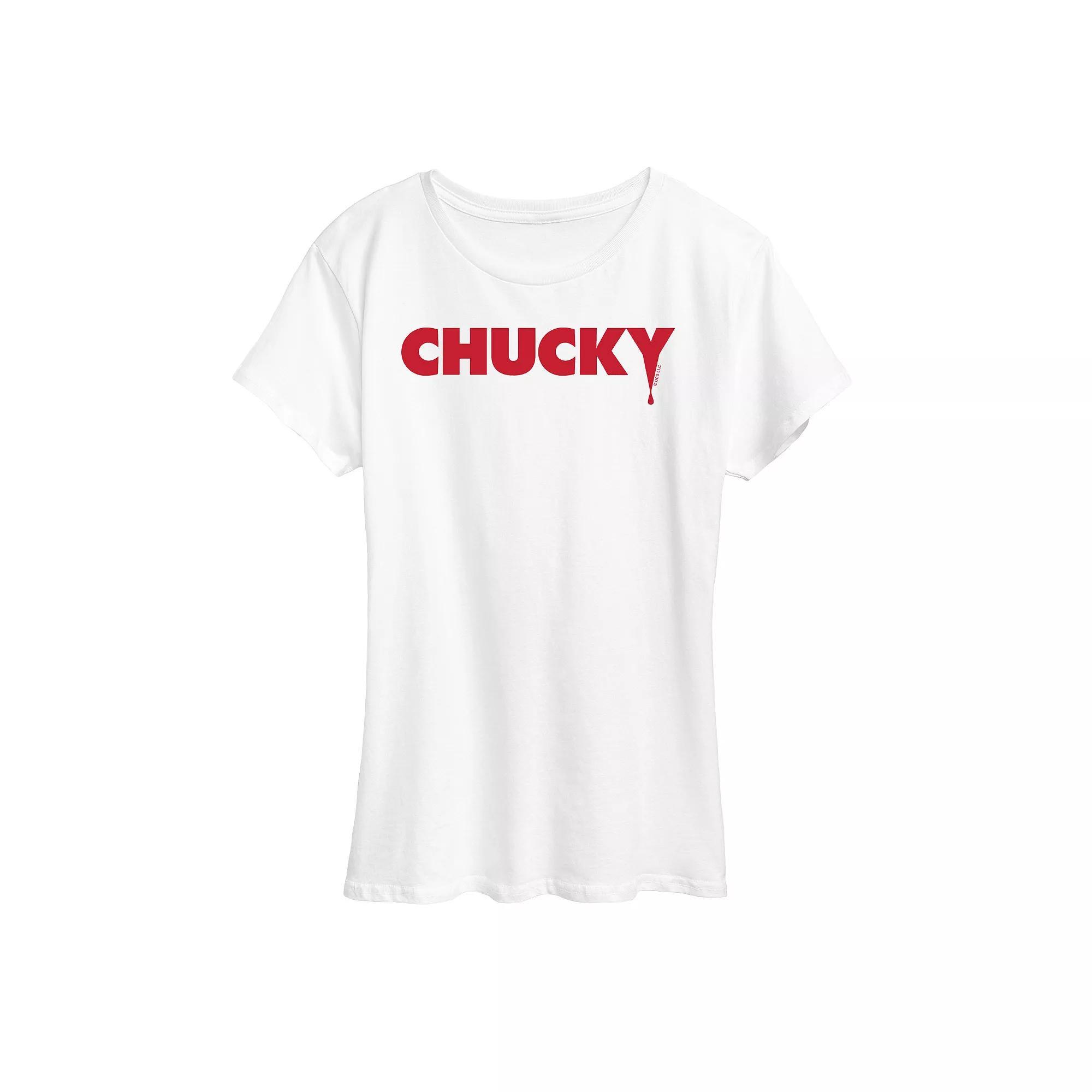 Womens Chucky Logo Graphic Tee Product Image
