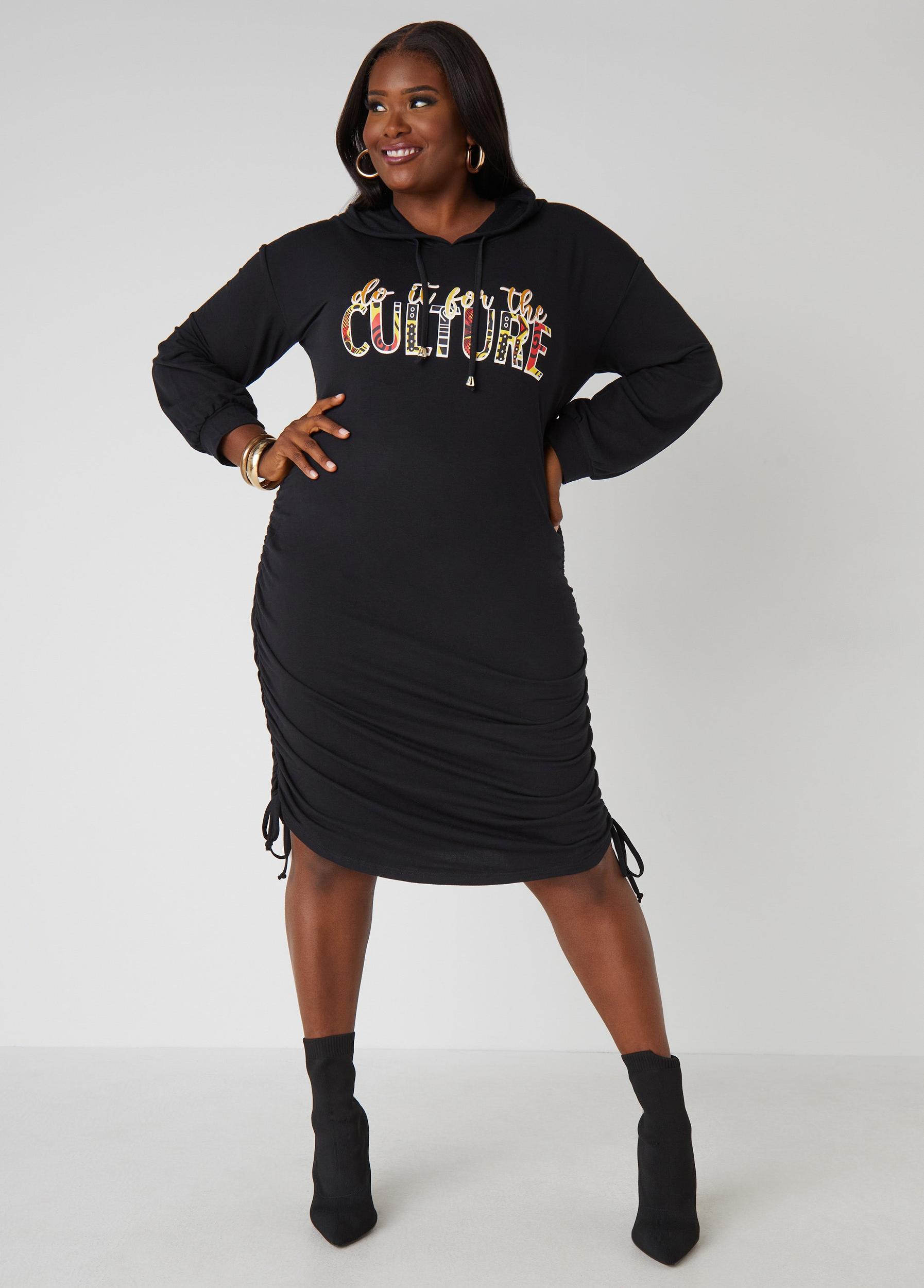 Do It For Culture Hooded Dress Product Image