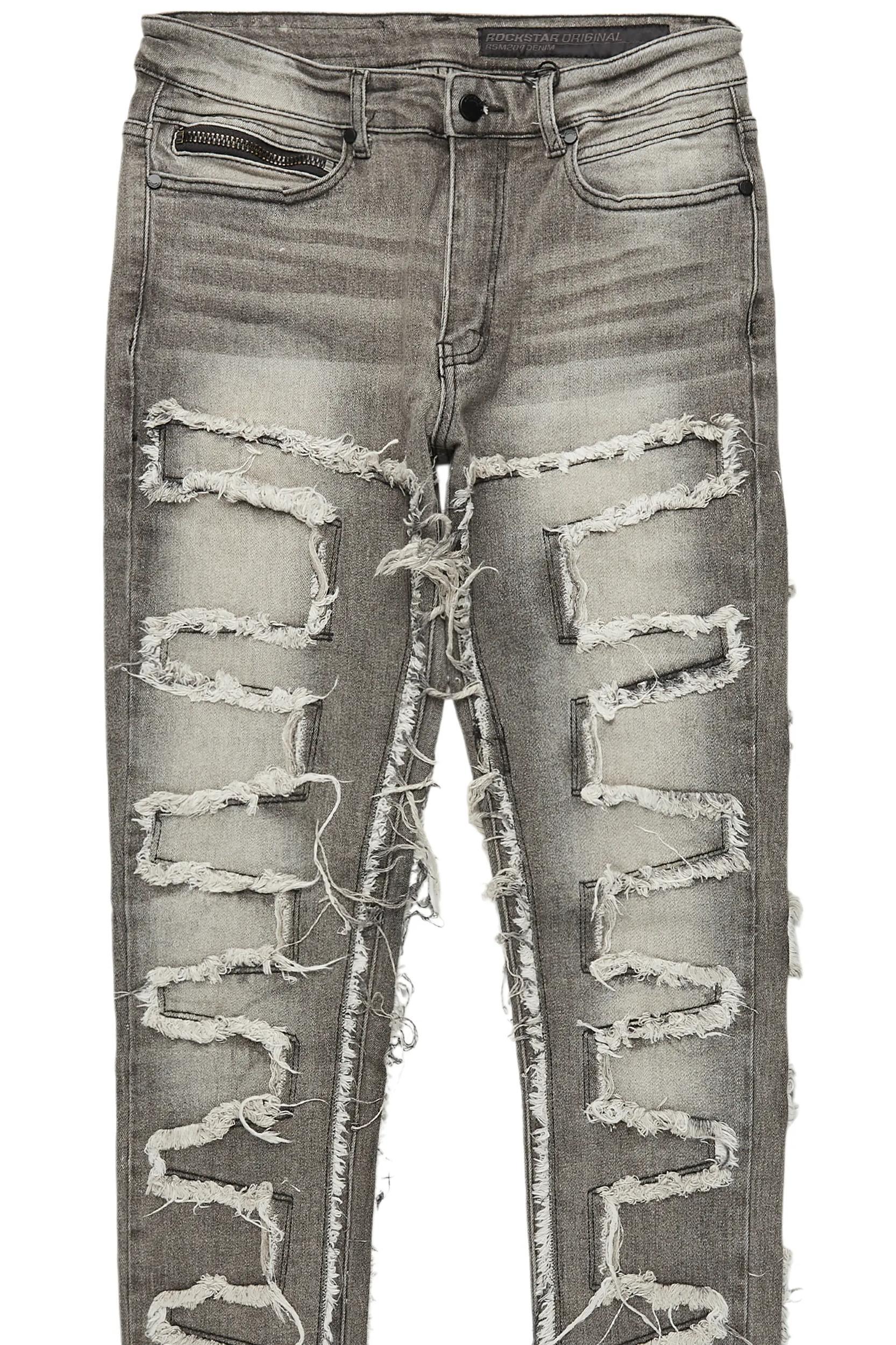 Shake Dark Grey  Slim Fit Jean Male Product Image