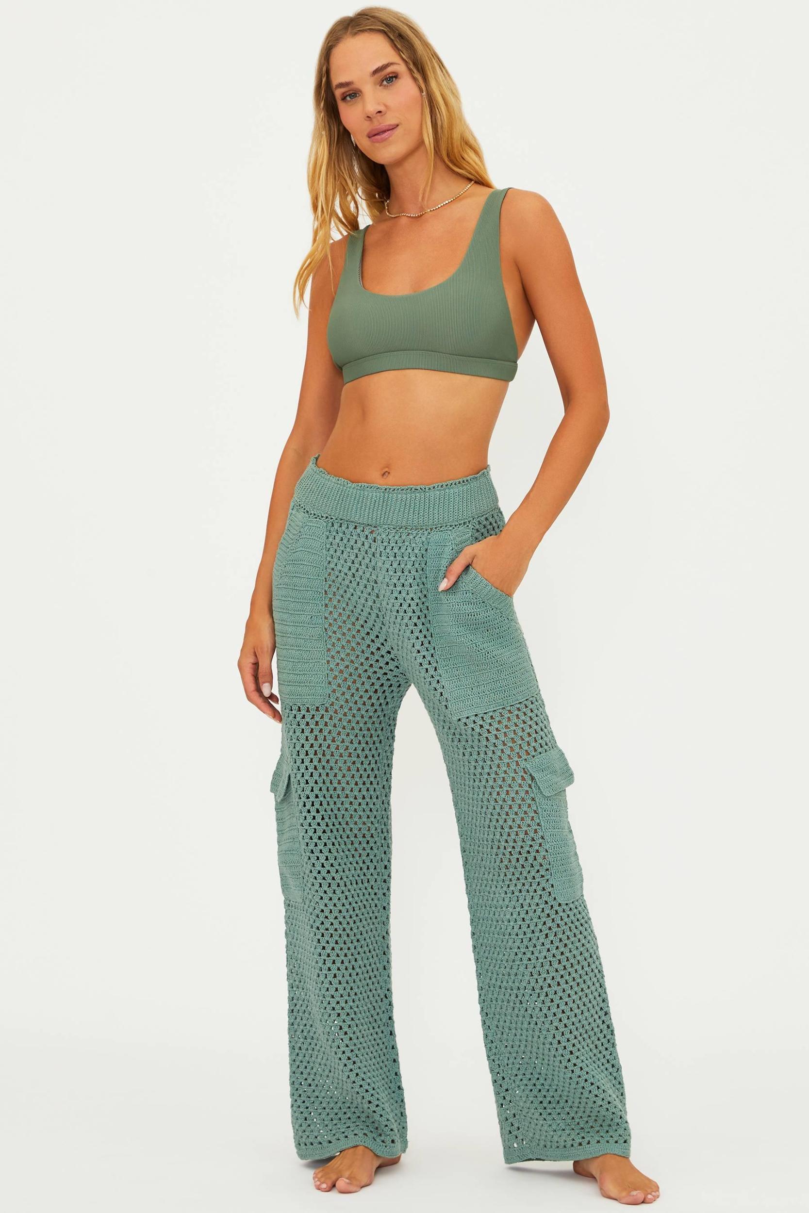 Melody Pant Pine Green Product Image