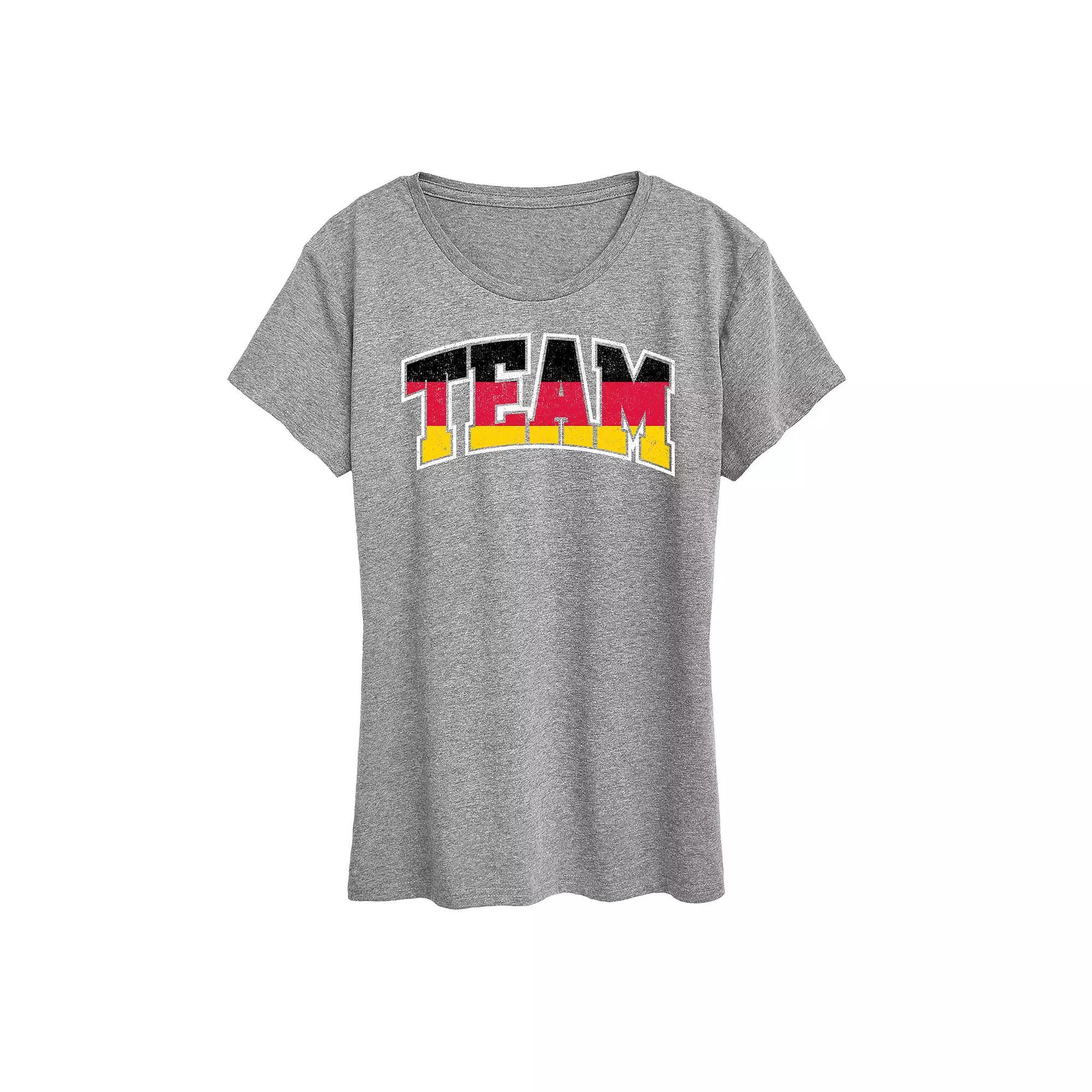 Womens Team Germany Graphic Tee Blue Product Image