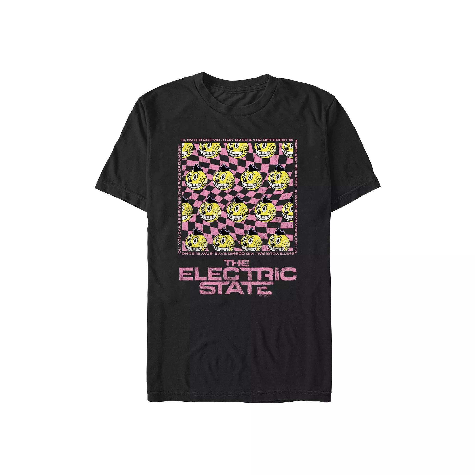 Big & Tall The Electric State Kid Cosmo Poster Graphic Tee, Men's, Size: 4XL, Black Product Image