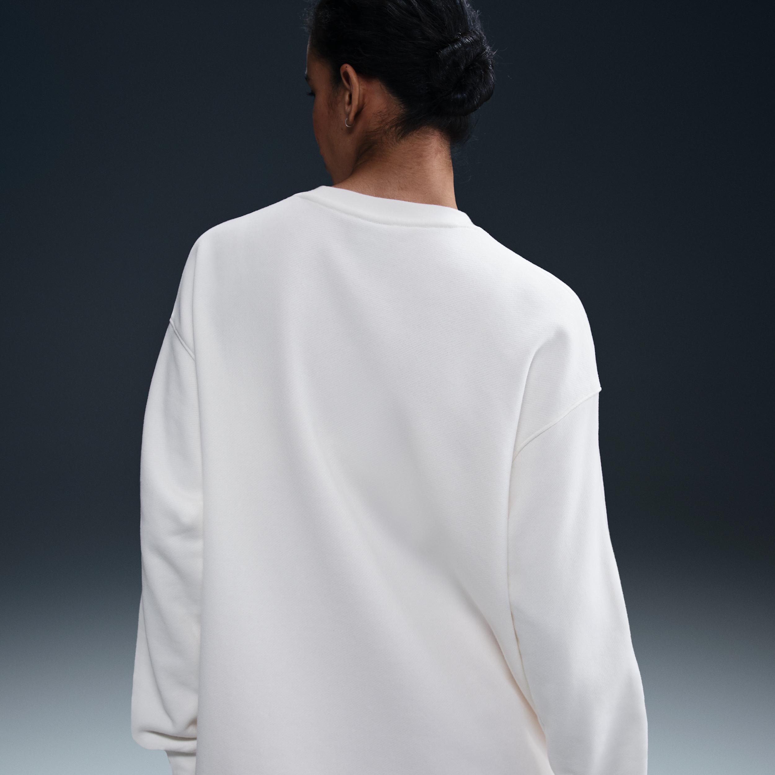 Women's Nike Sportswear Oversized Crew-Neck French Terry Sweatshirt Product Image