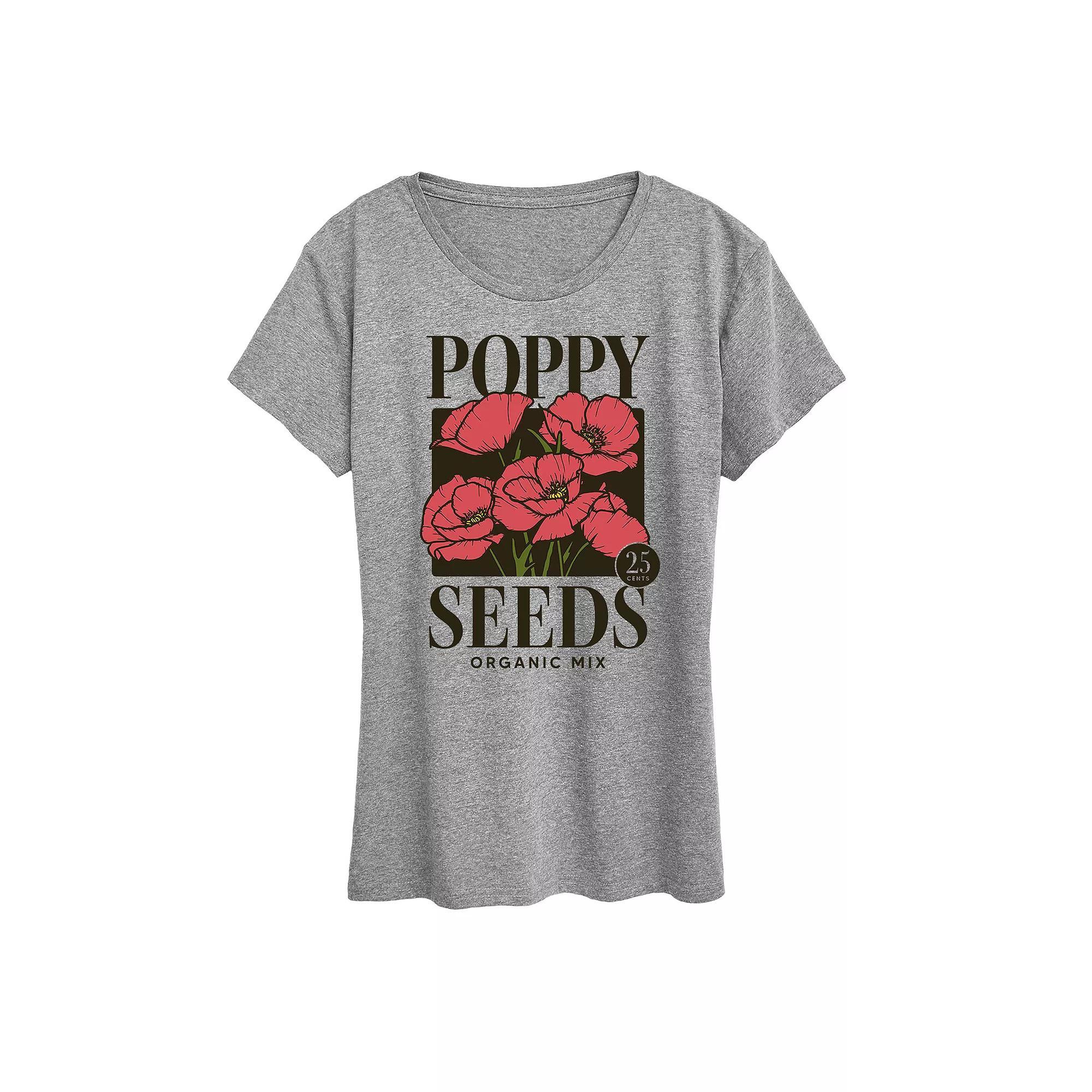 Womens Poppy Seed Packet Graphic Tee Product Image
