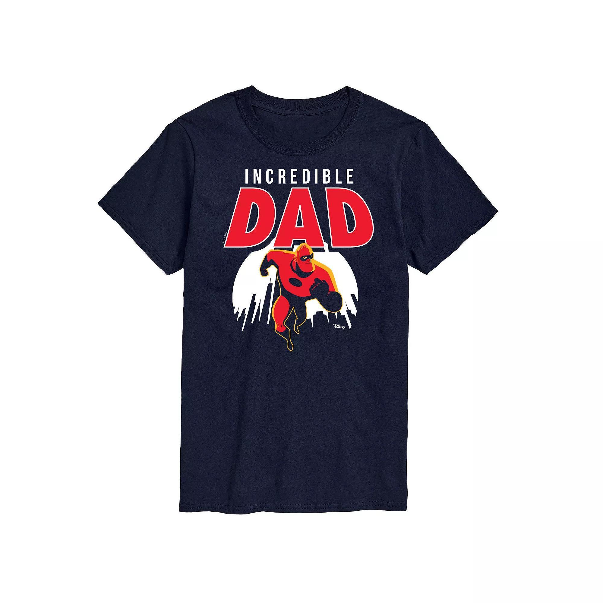 Disneys Mens The Incredibles Incredible Dad Tee Product Image