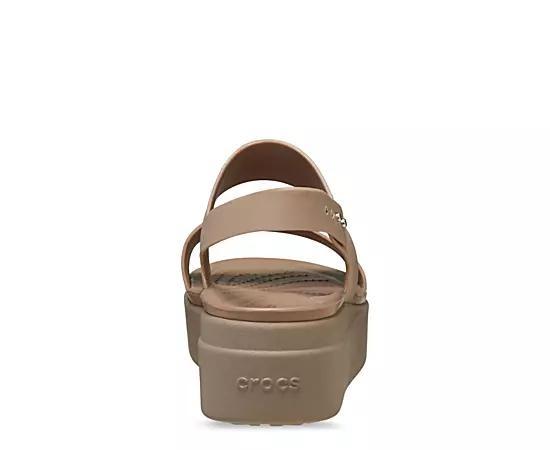 Crocs Womens Brooklyn Low Wedge Platform Sandals Product Image