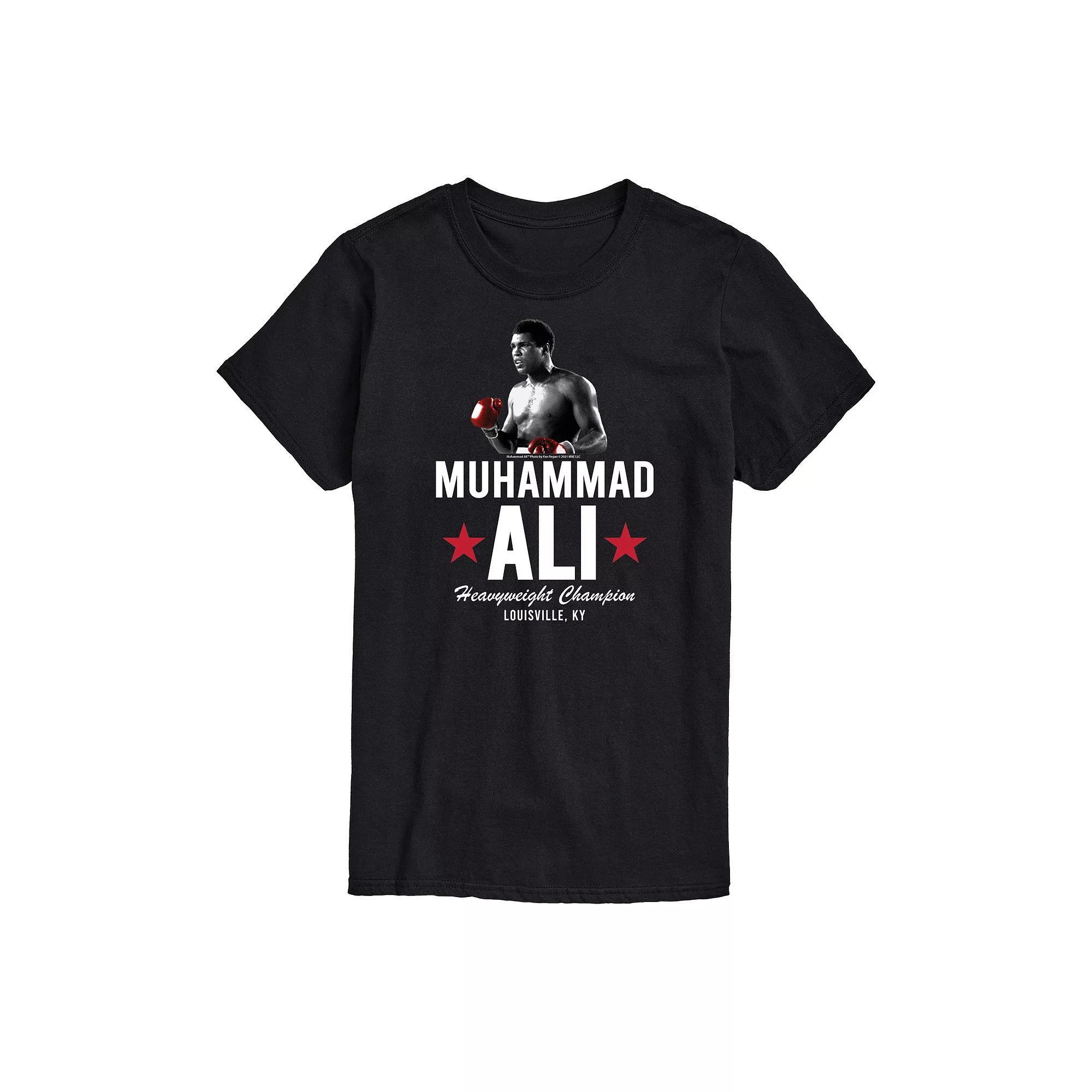 Big & Tall Muhammad Ali Heavyweight Champ Tee, Mens Product Image