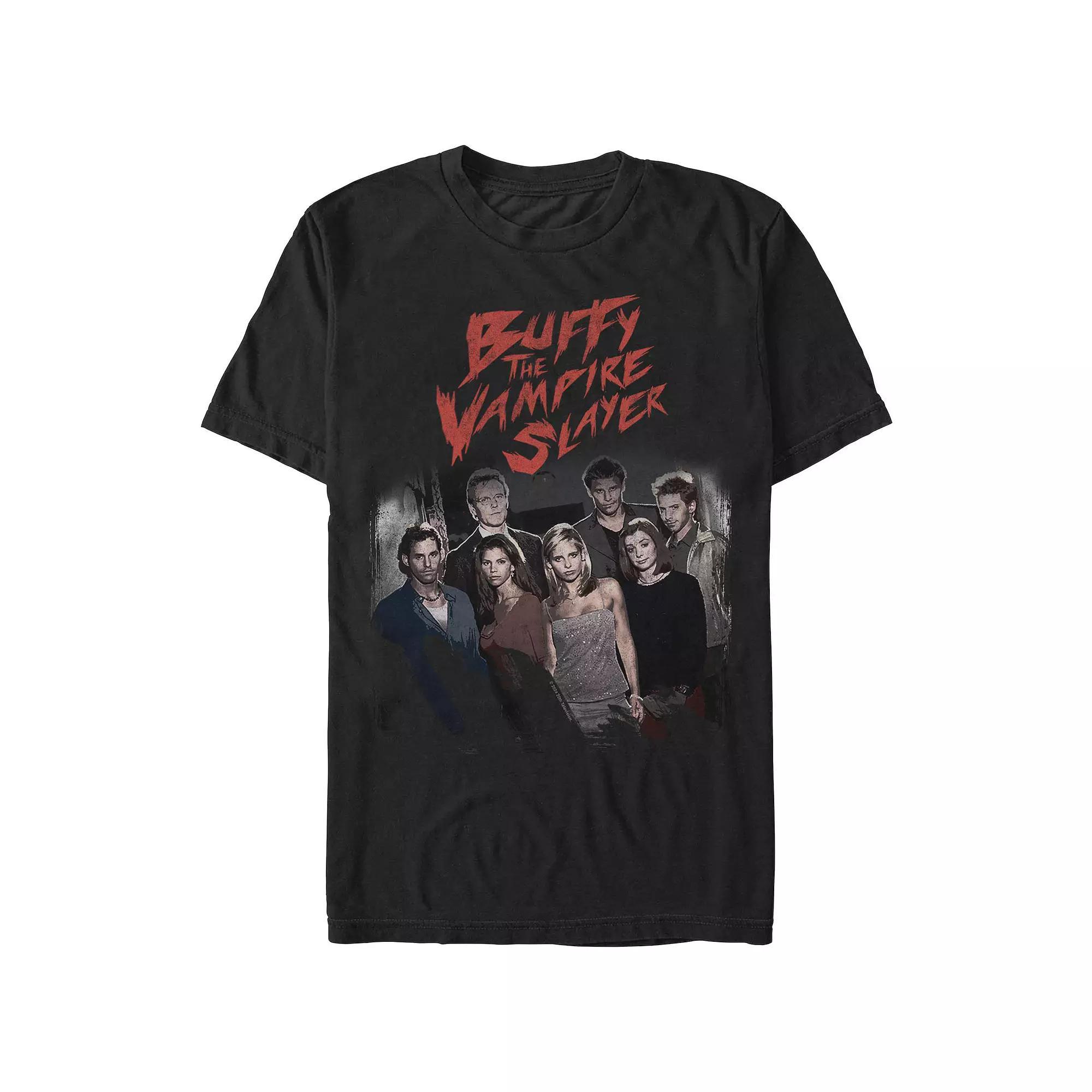 Men's Buffy The Vampire Slayer Team Graphic Tee, Size: XXL, Black Product Image