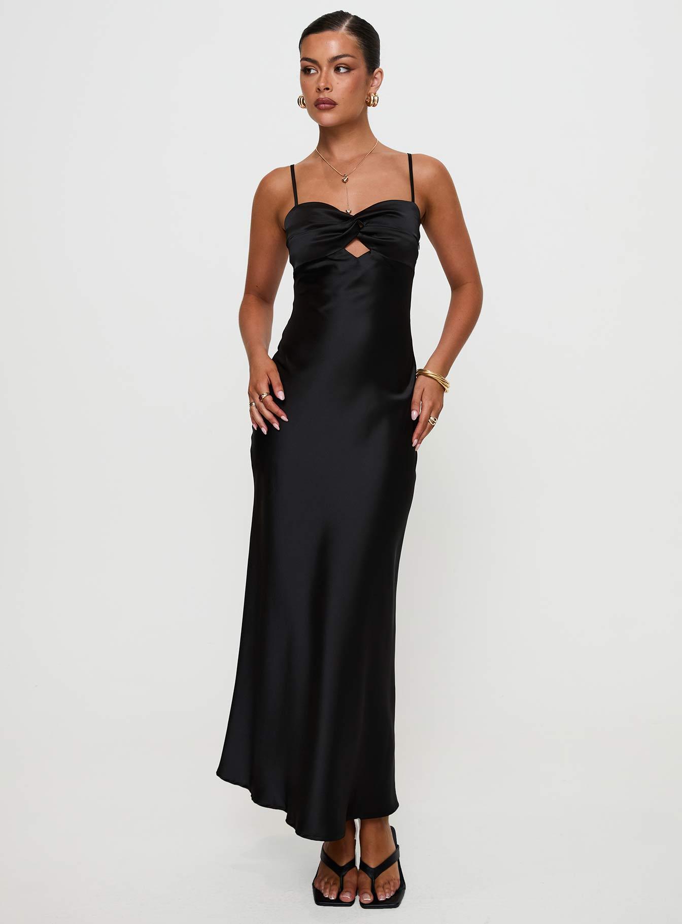 Blackthorn Maxi Dress Black Product Image