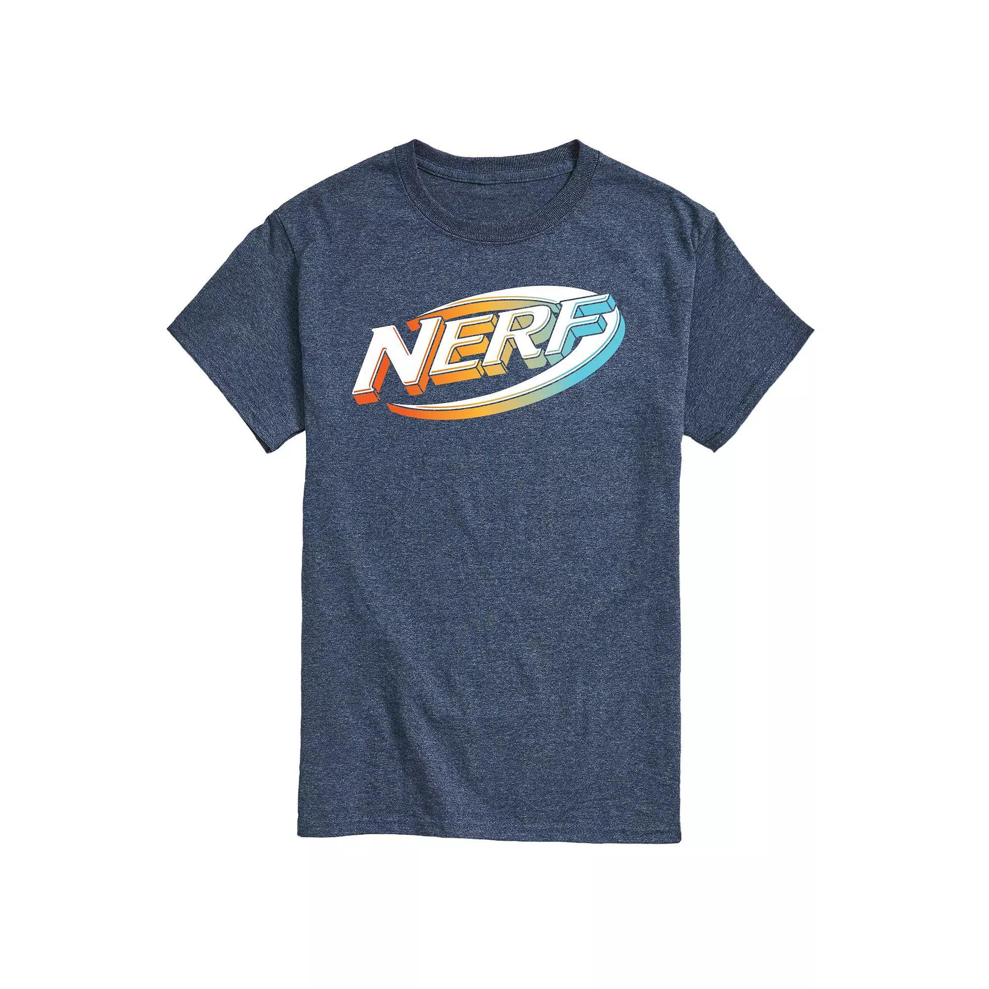 Big & Tall Nerf 3D Logo Graphic Tee, Mens Product Image