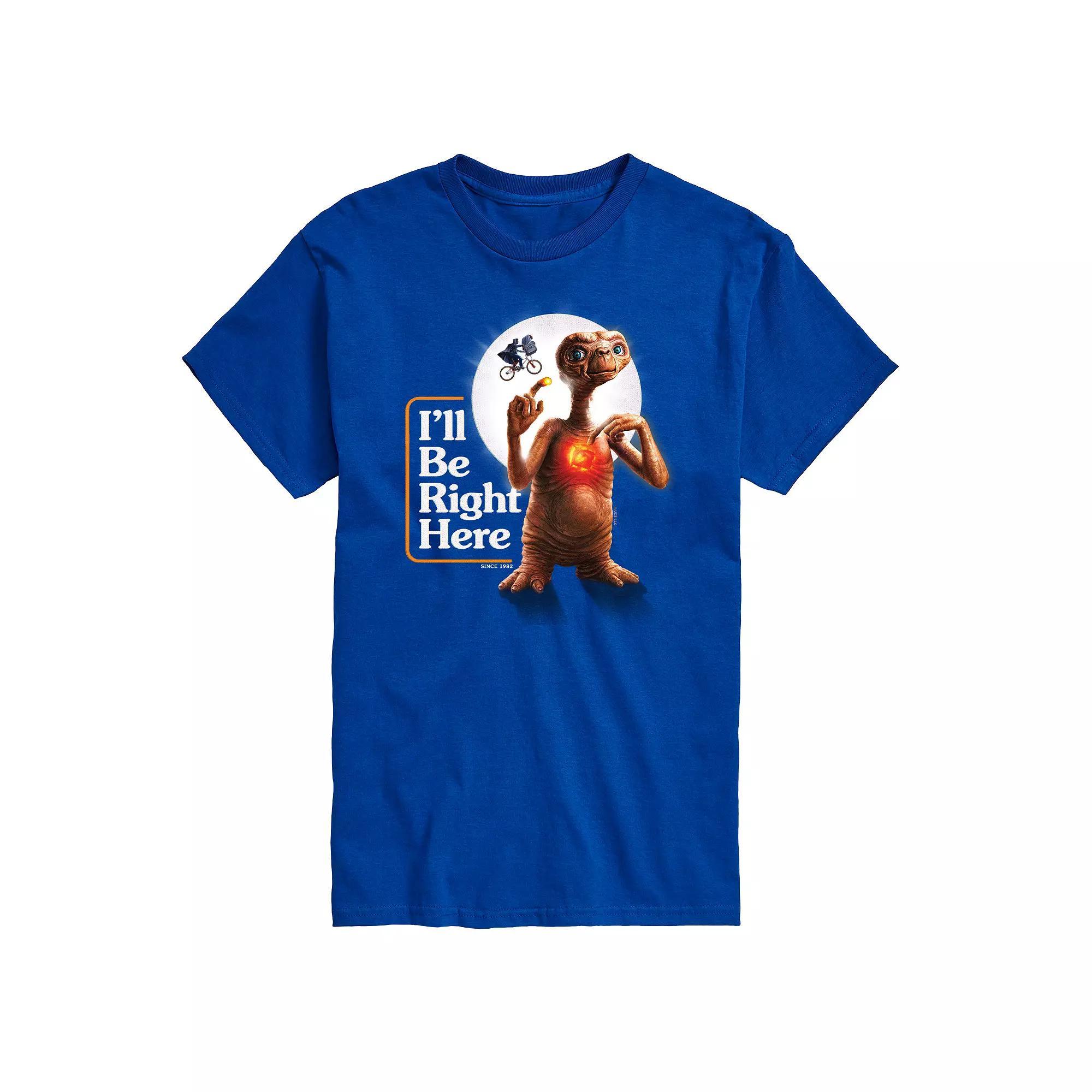 Big & Tall ET Be Right Here Tee, Mens Product Image
