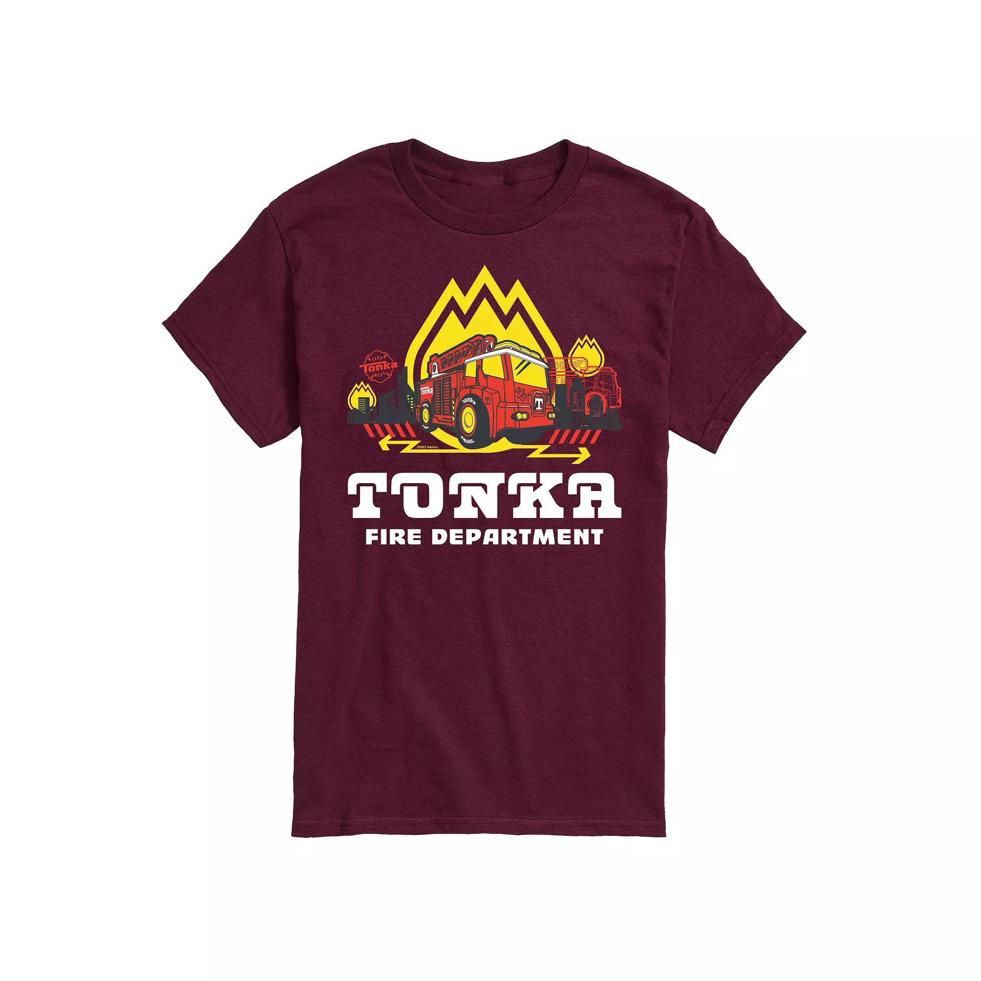 Mens Tonka Fire Department Graphic Tee Product Image