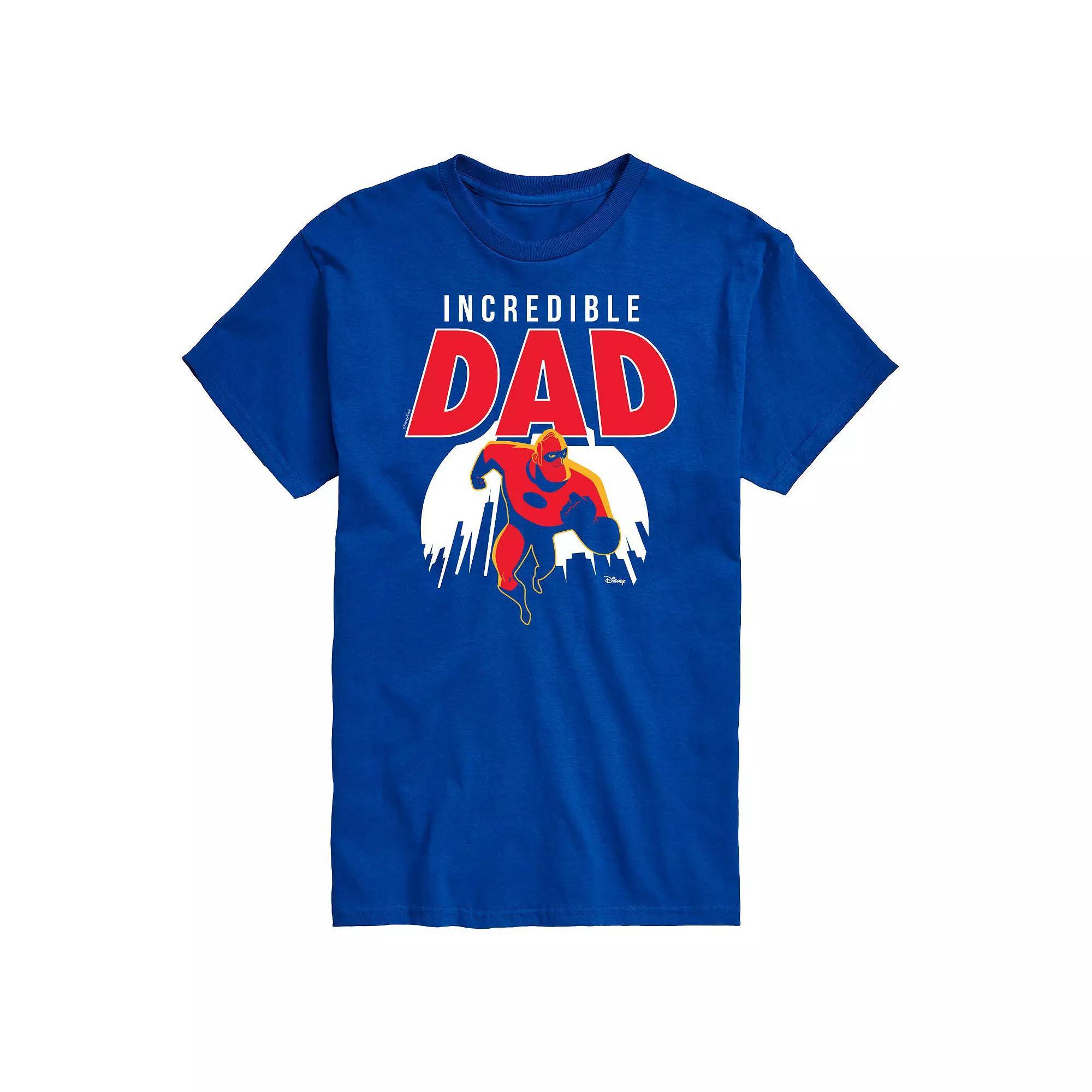 Disneys Mens The Incredibles Incredible Dad Tee Product Image