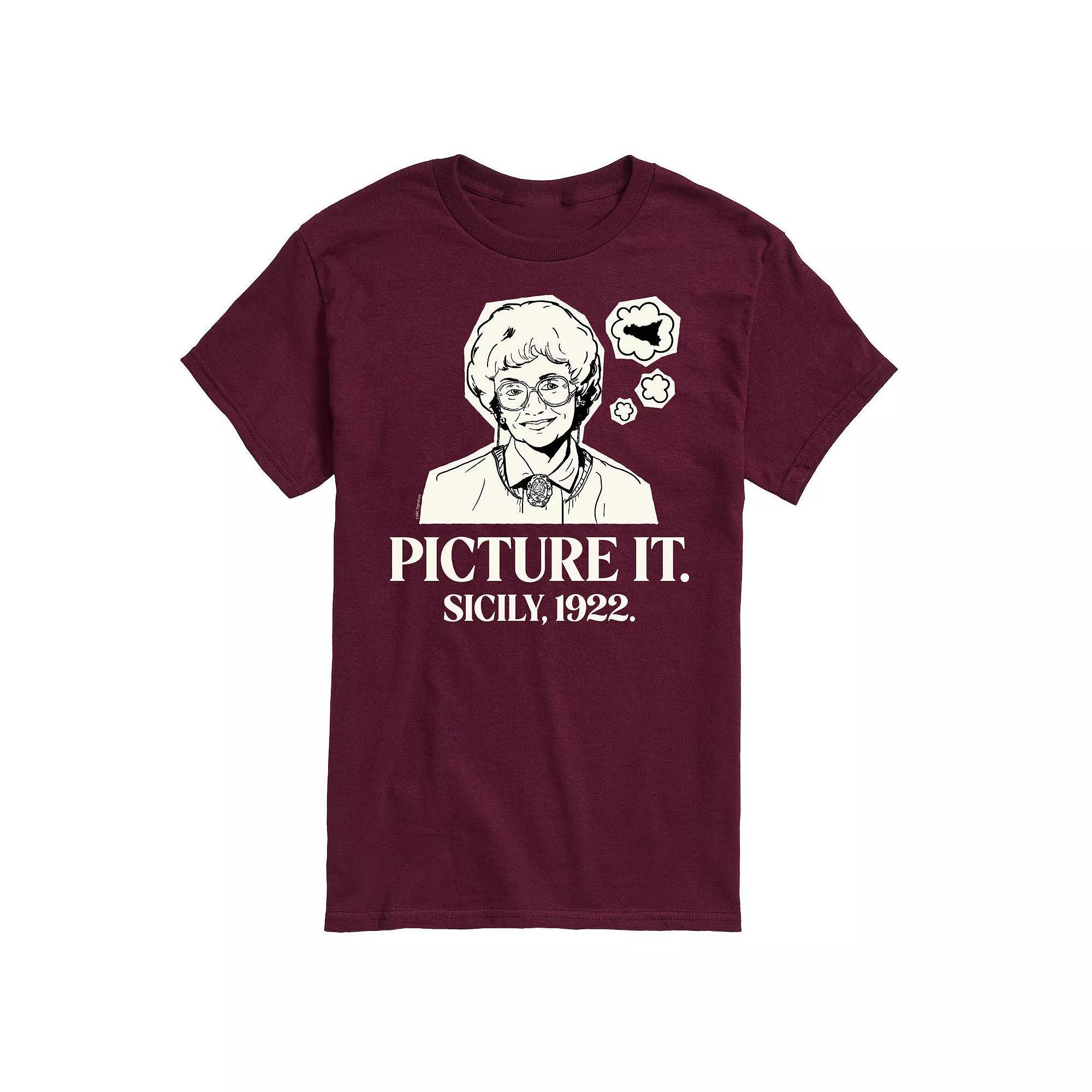 Mens Golden Girls Picture It Sicily Tee Product Image