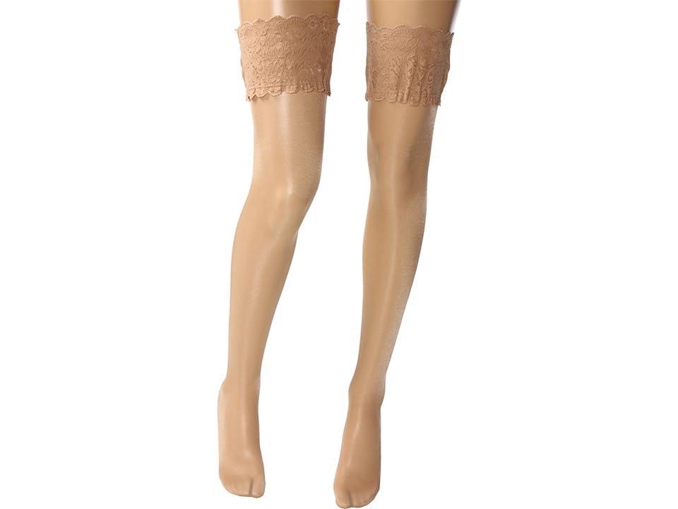 Satin Touch Stay-Up Thigh-Highs Product Image