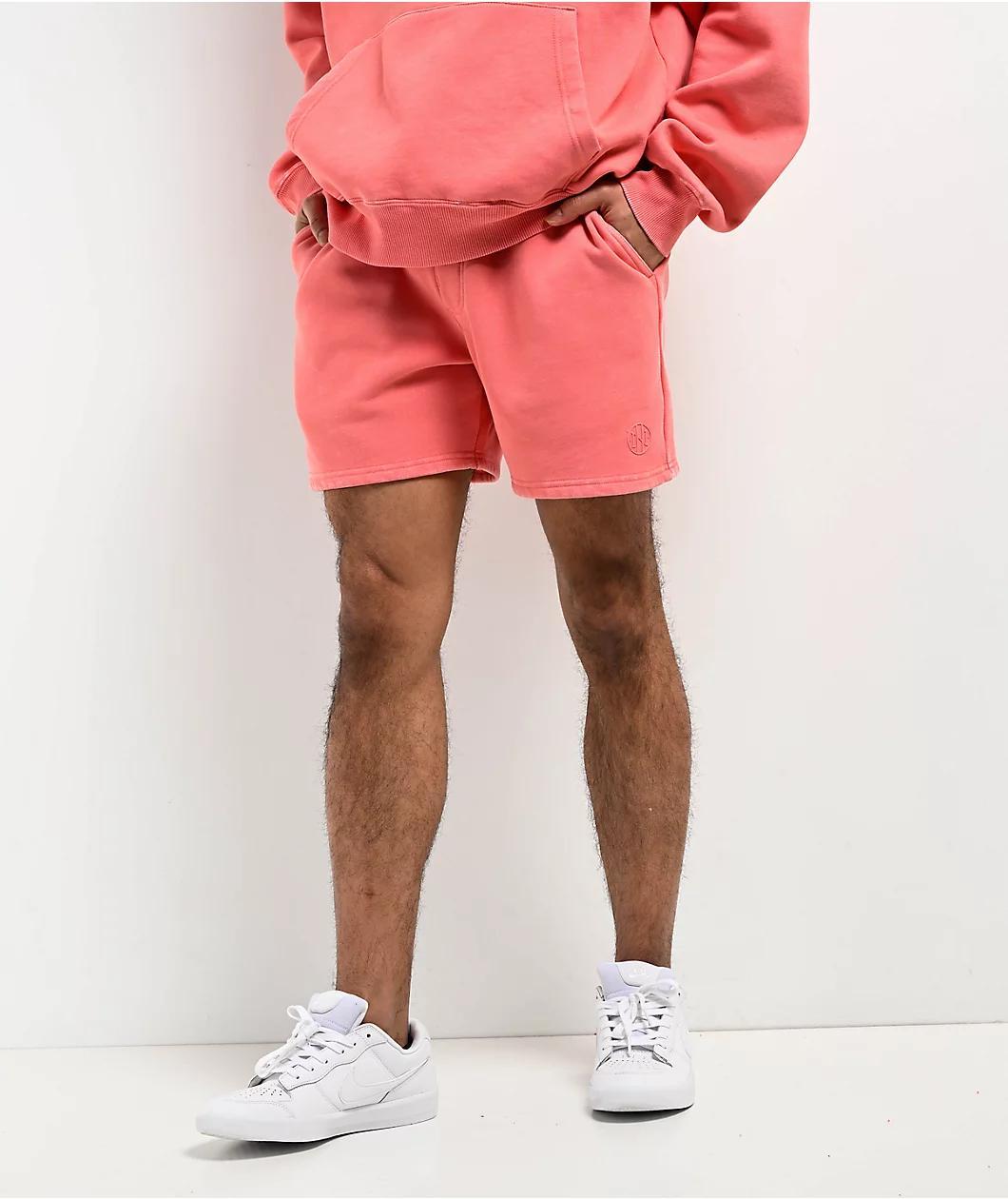 Ninth Hall Fundamentals Rose Relaxed Sweat Shorts Product Image
