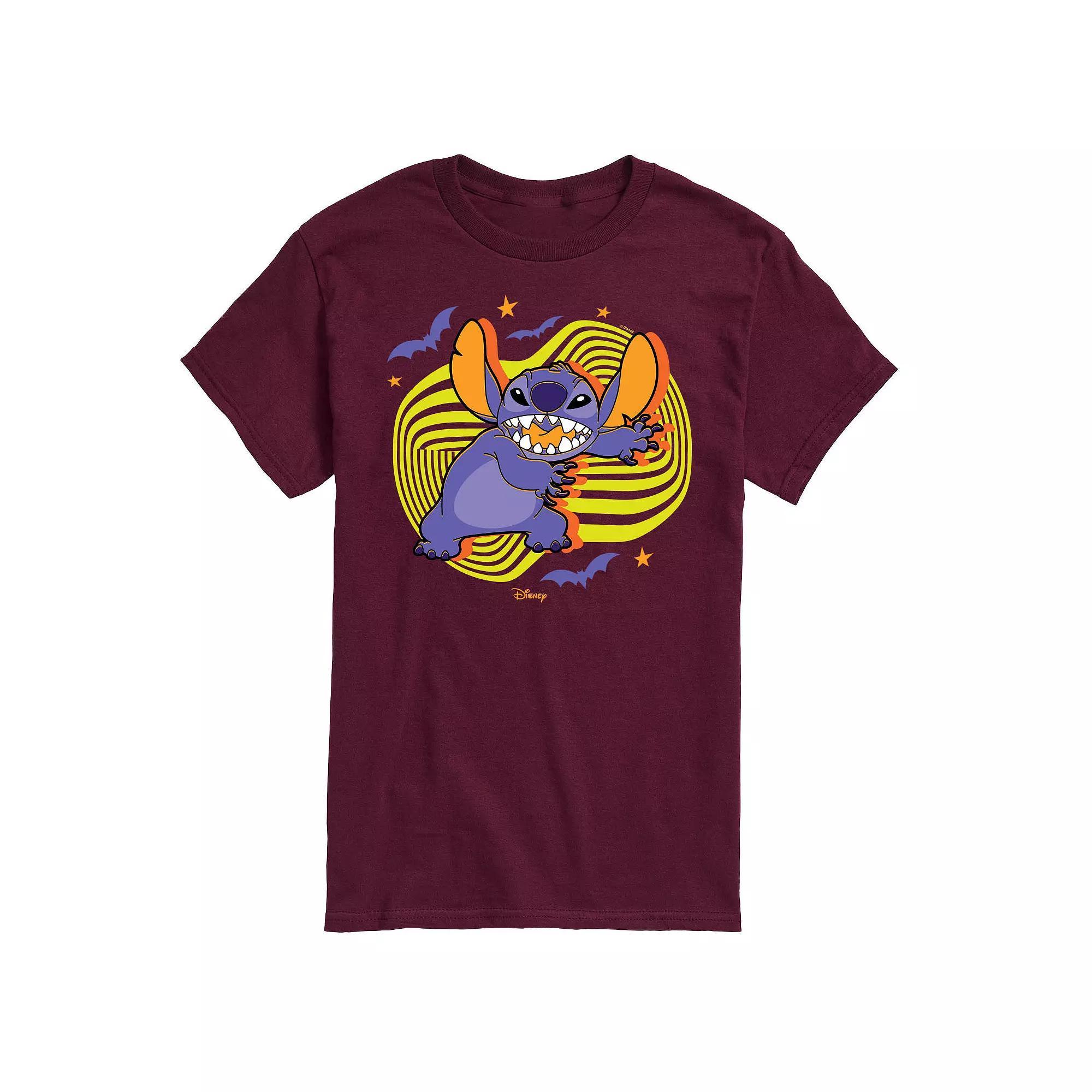Disneys Lilo & Stitch Mens Bats And Stars Tee Product Image