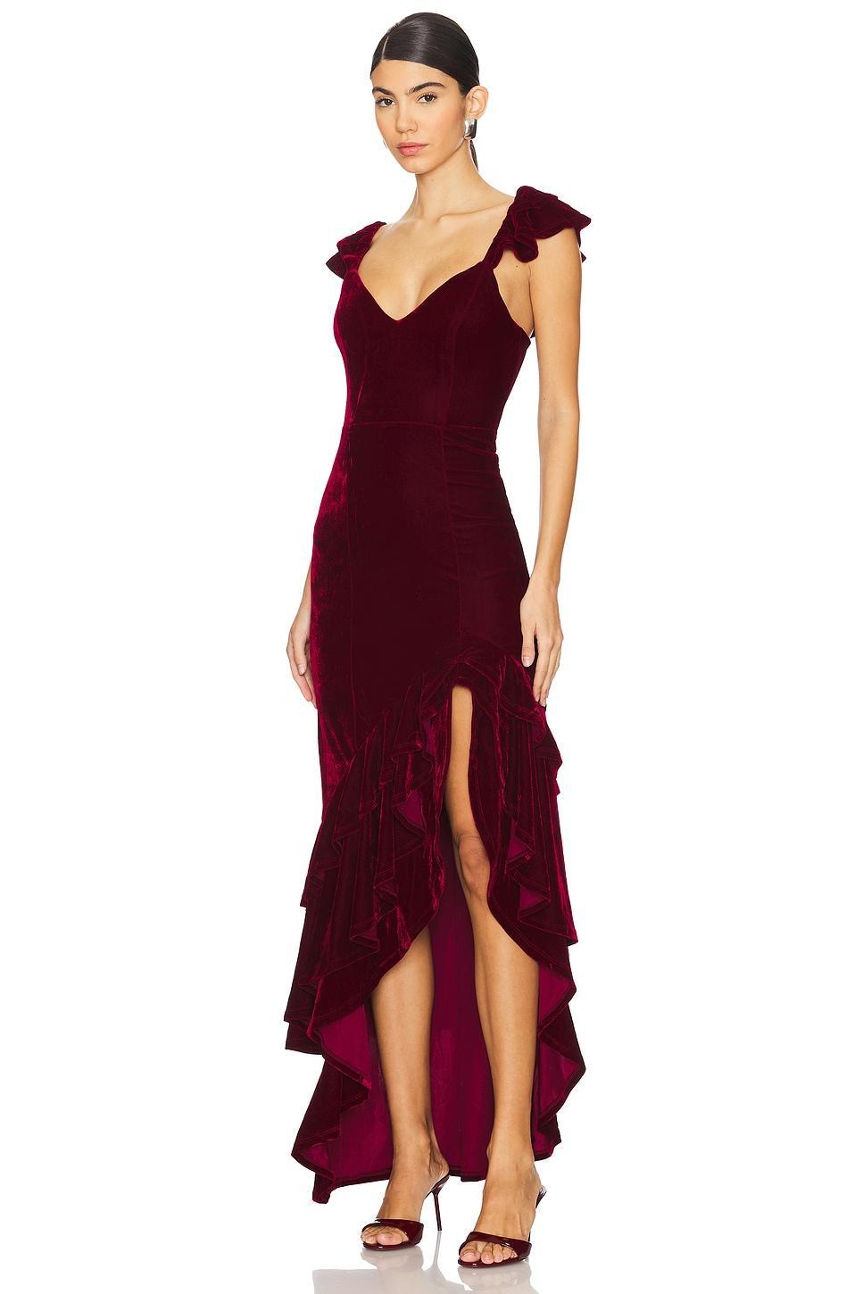 Camille Velvet Gown Tularosa Product Image