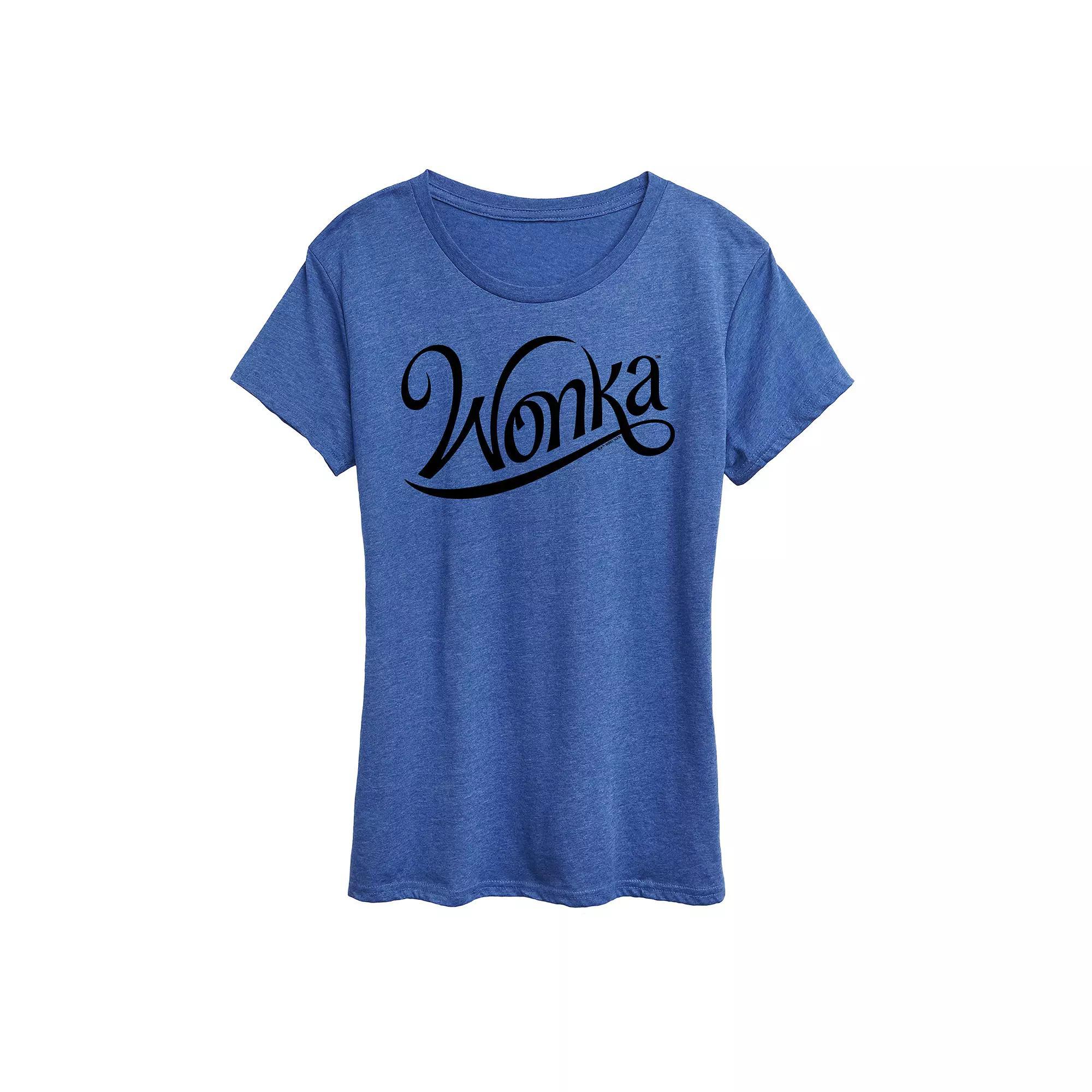 Womens Floral Crescent Moon Graphic Tee Heather Grey Product Image
