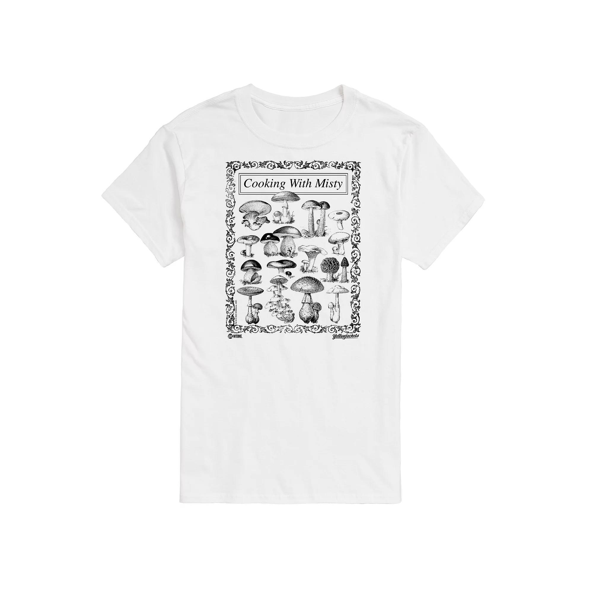 Big & Tall Yellowjackets Misty Graphic Tee, Mens Product Image