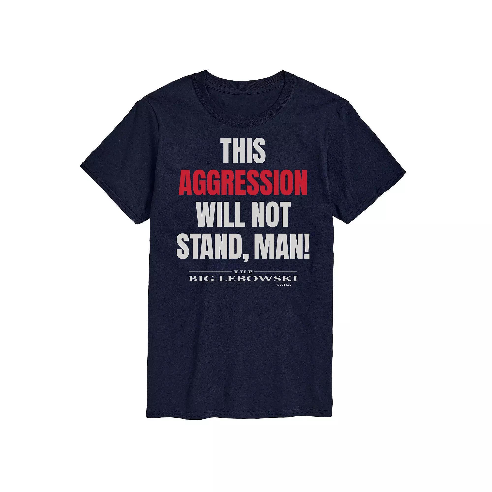 Big & Tall The Big Lebowski Will Not Stand Tee, Mens Blue Product Image